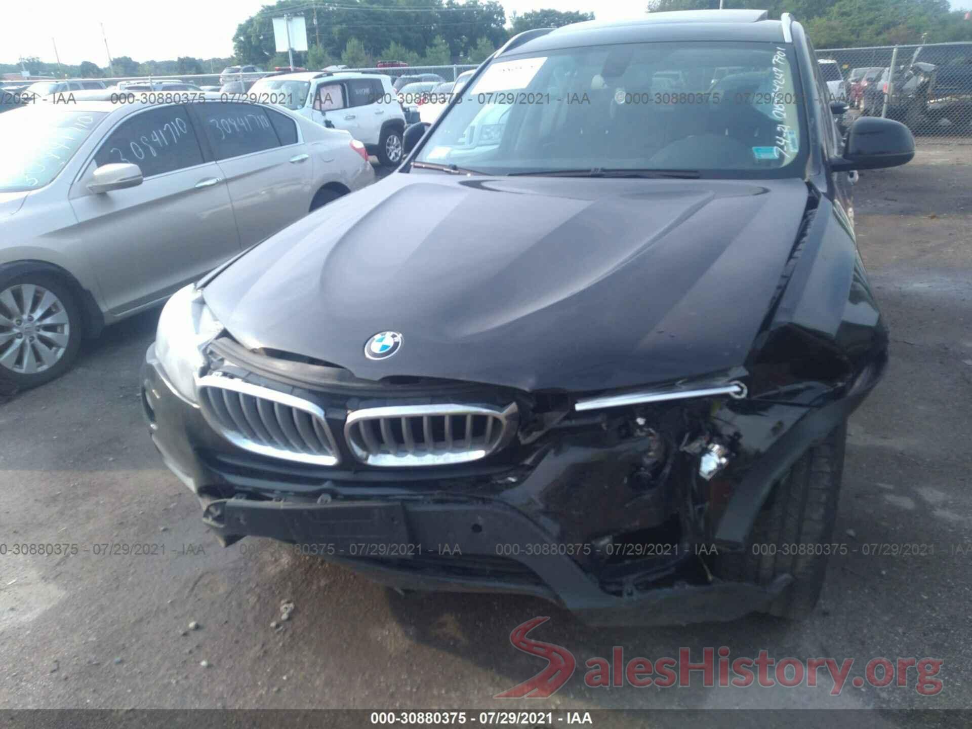 5UXWX9C58H0T07136 2017 BMW X3