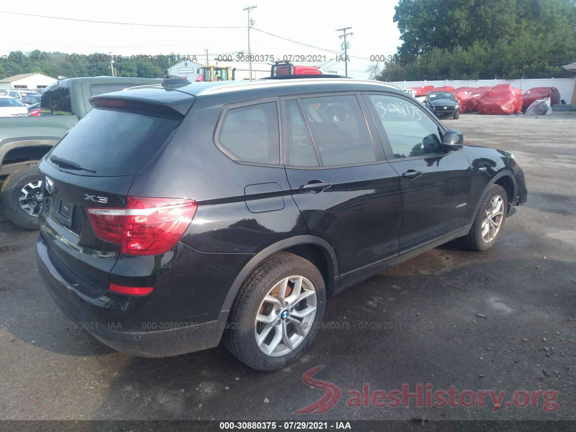 5UXWX9C58H0T07136 2017 BMW X3