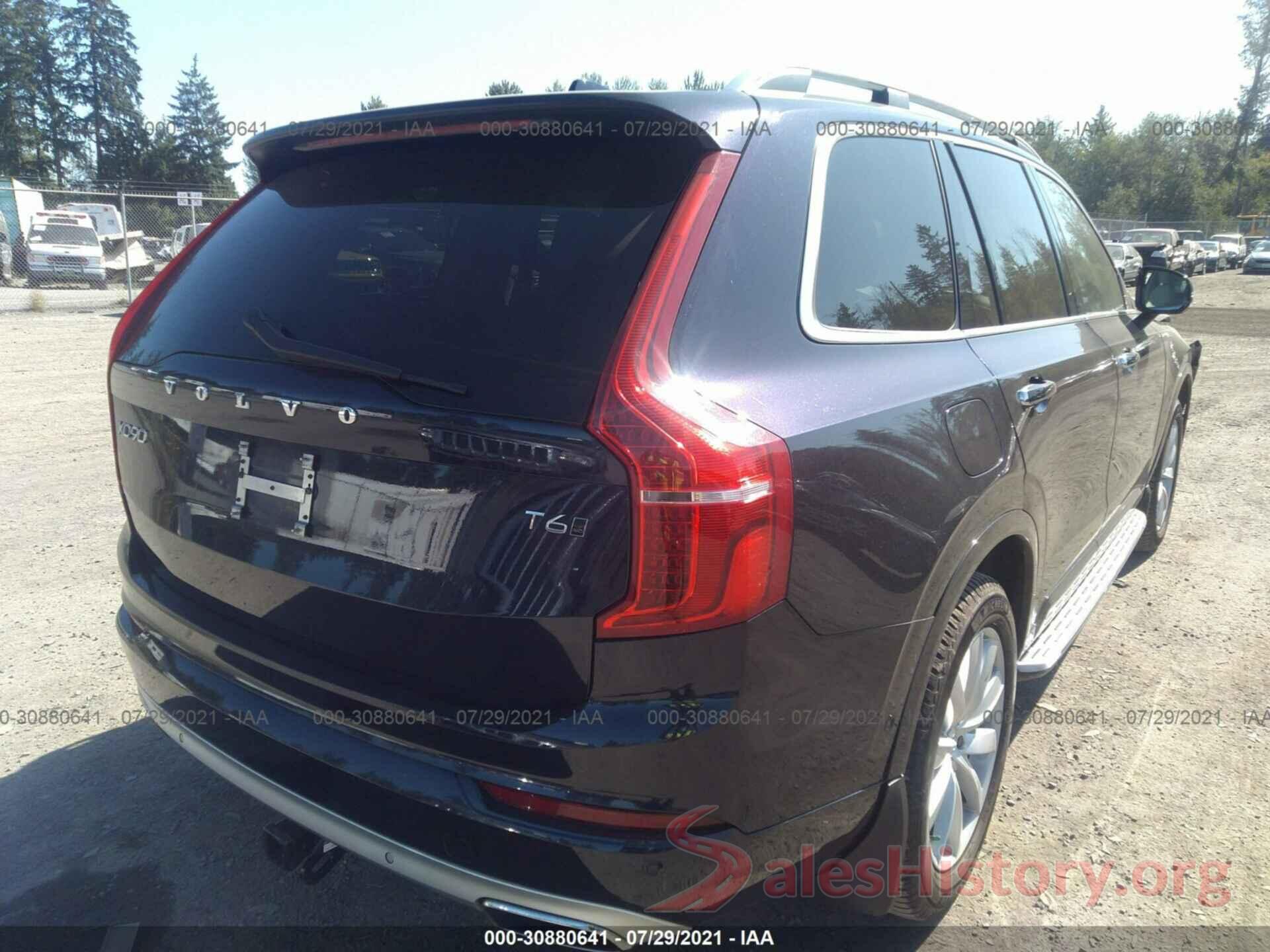 YV4A22PK6G1075014 2016 VOLVO XC90