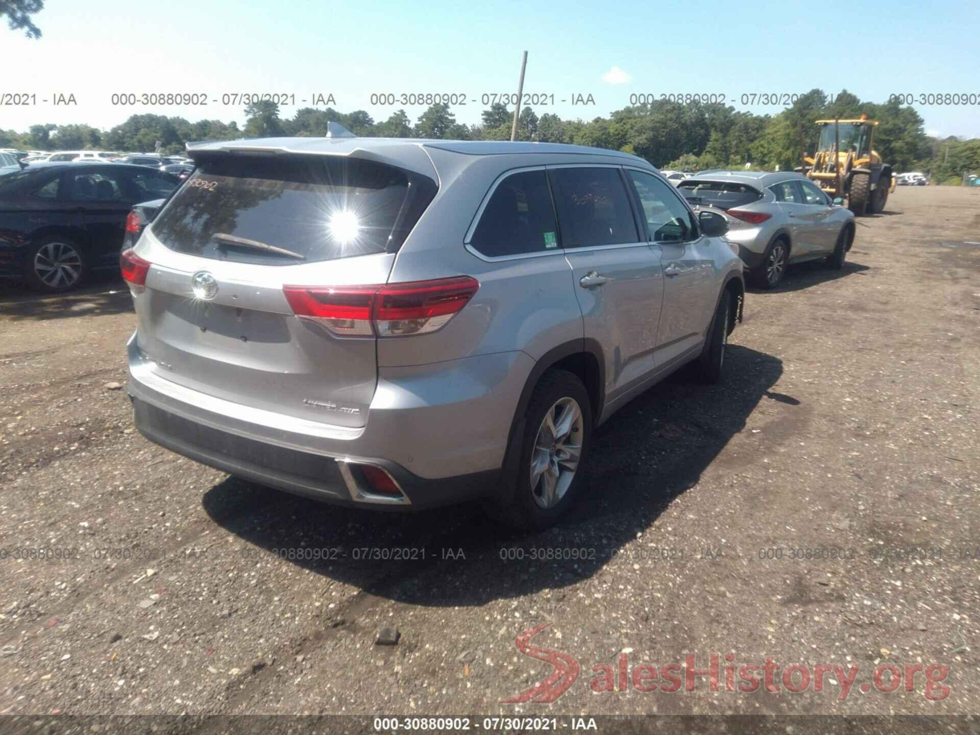 5TDDZRFH7HS476991 2017 TOYOTA HIGHLANDER