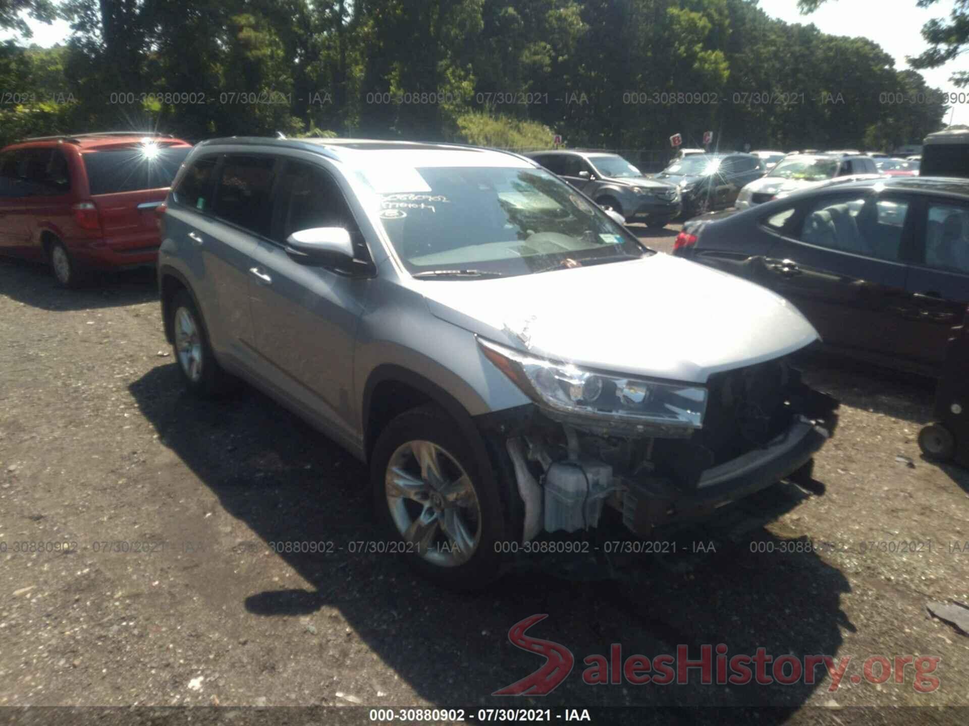 5TDDZRFH7HS476991 2017 TOYOTA HIGHLANDER