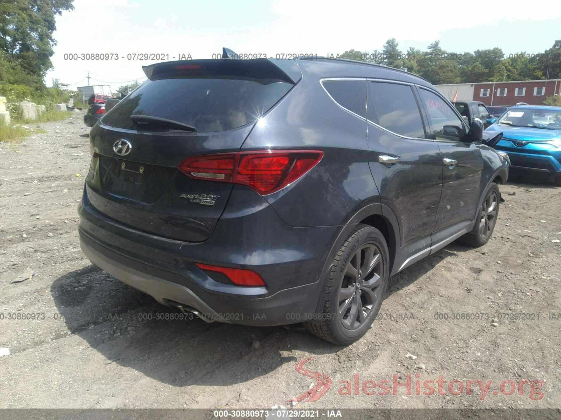 5XYZWDLA8JG520024 2018 HYUNDAI SANTA FE SPORT