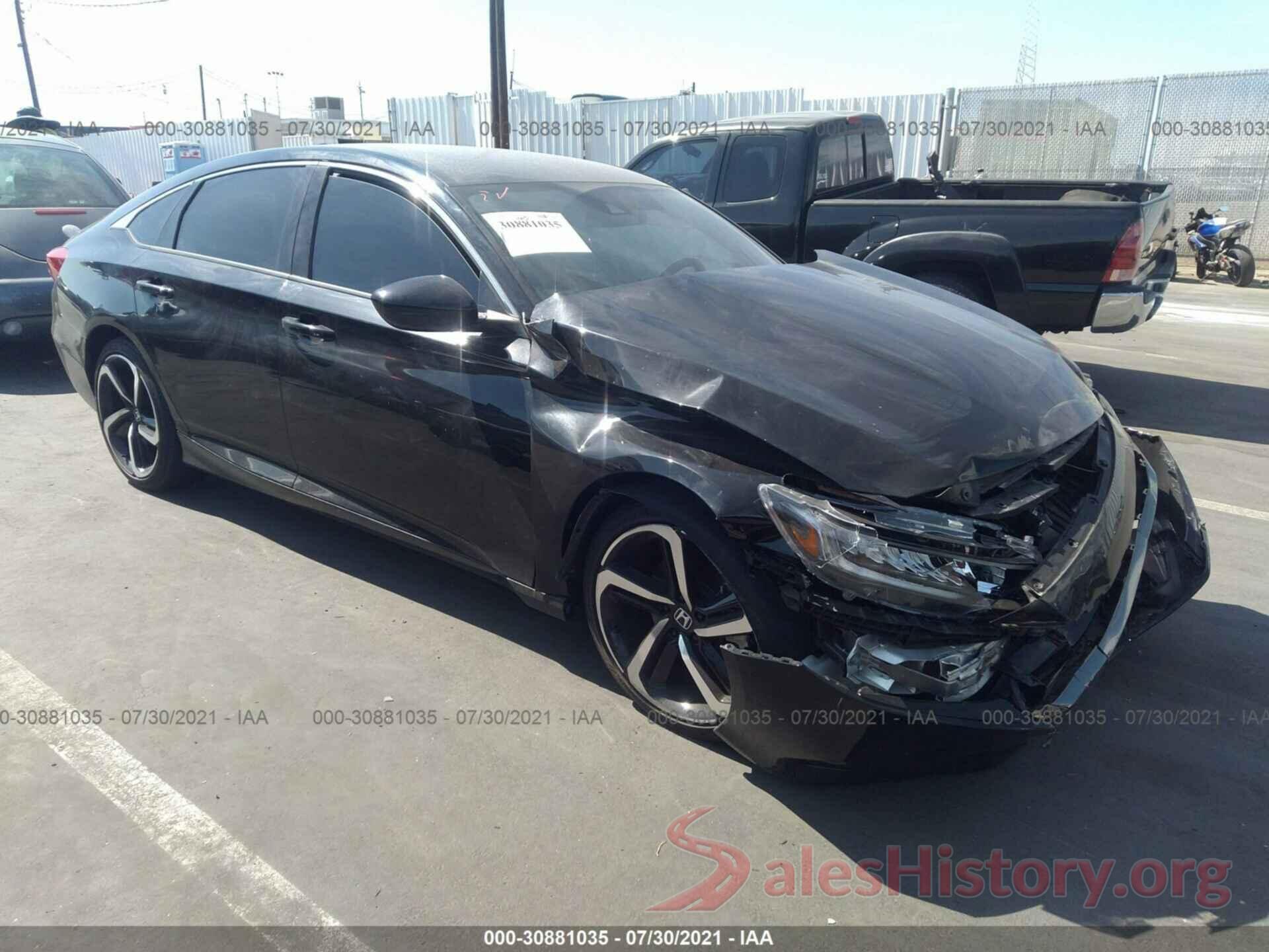 1HGCV1F32KA121553 2019 HONDA ACCORD SEDAN