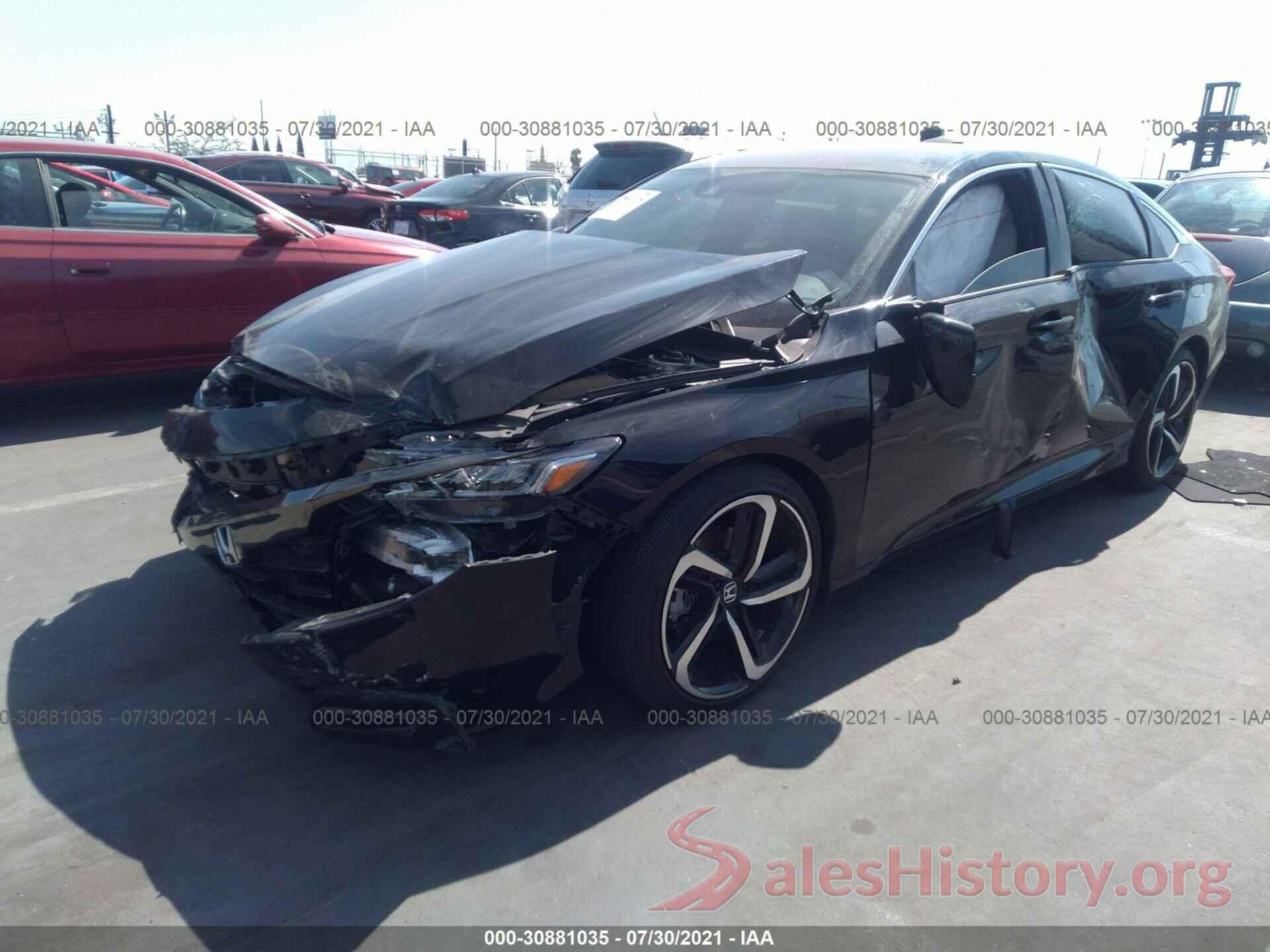 1HGCV1F32KA121553 2019 HONDA ACCORD SEDAN