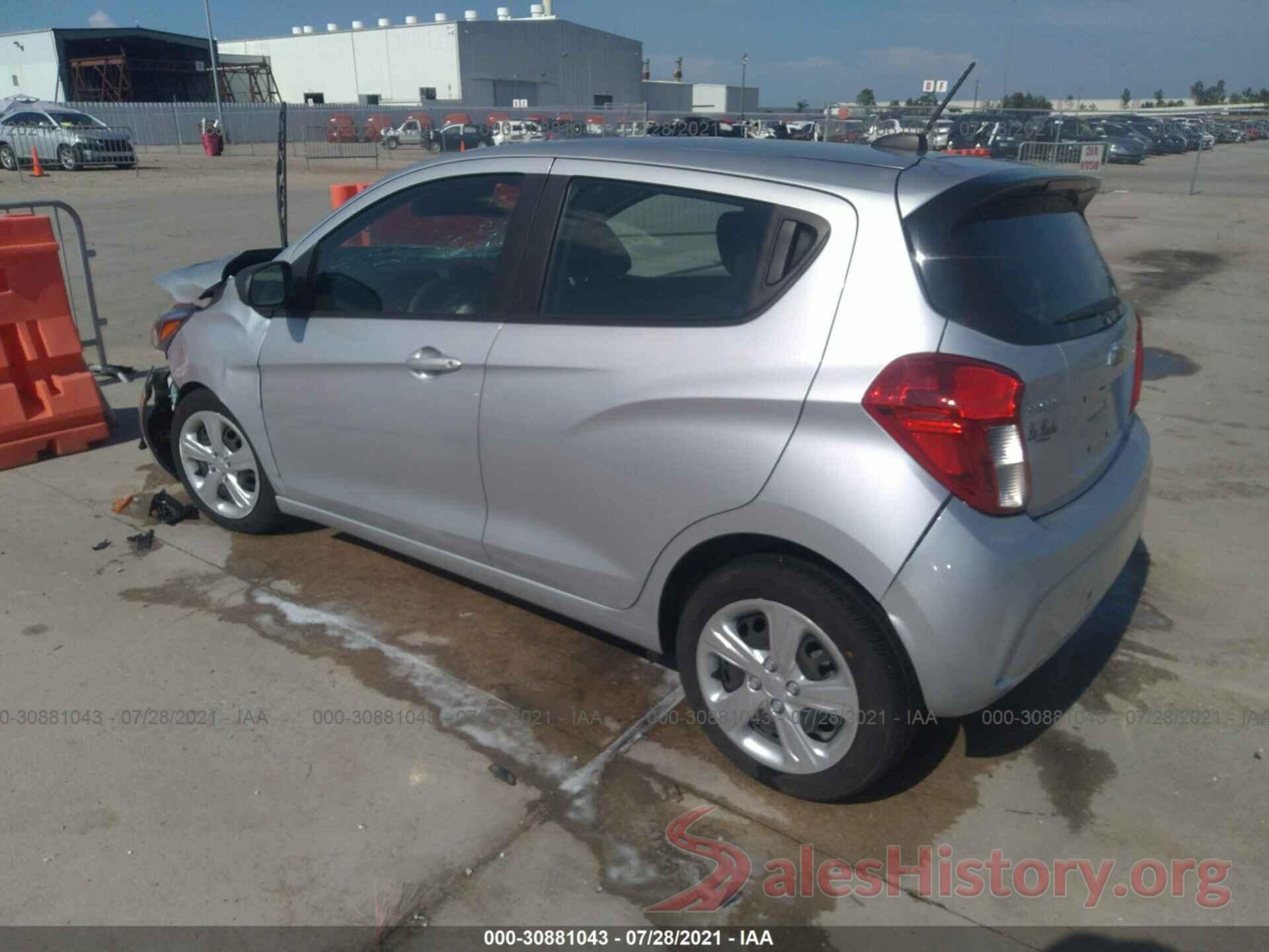 KL8CB6SA3LC400291 2020 CHEVROLET SPARK