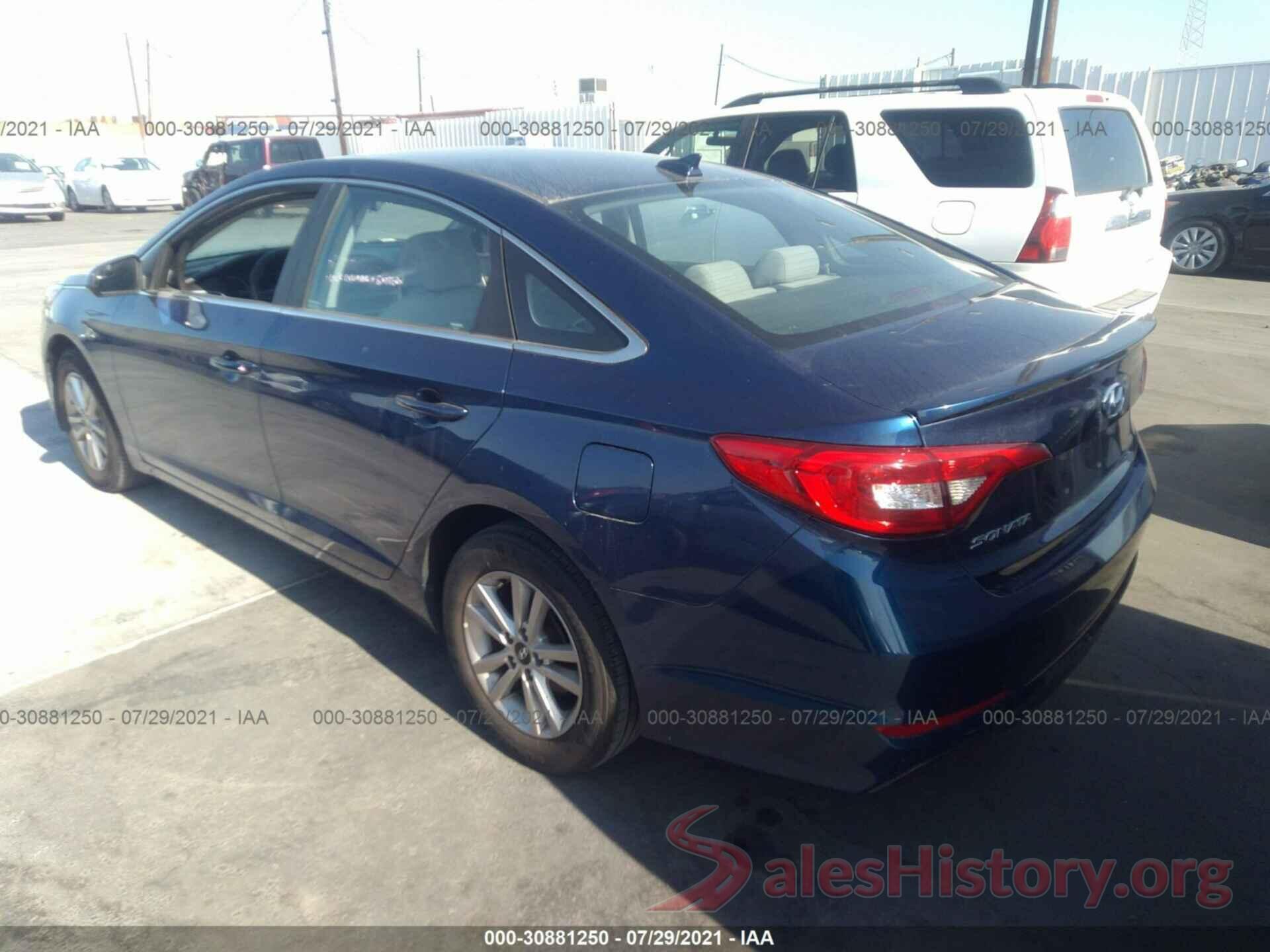 5NPE24AF4GH327184 2016 HYUNDAI SONATA