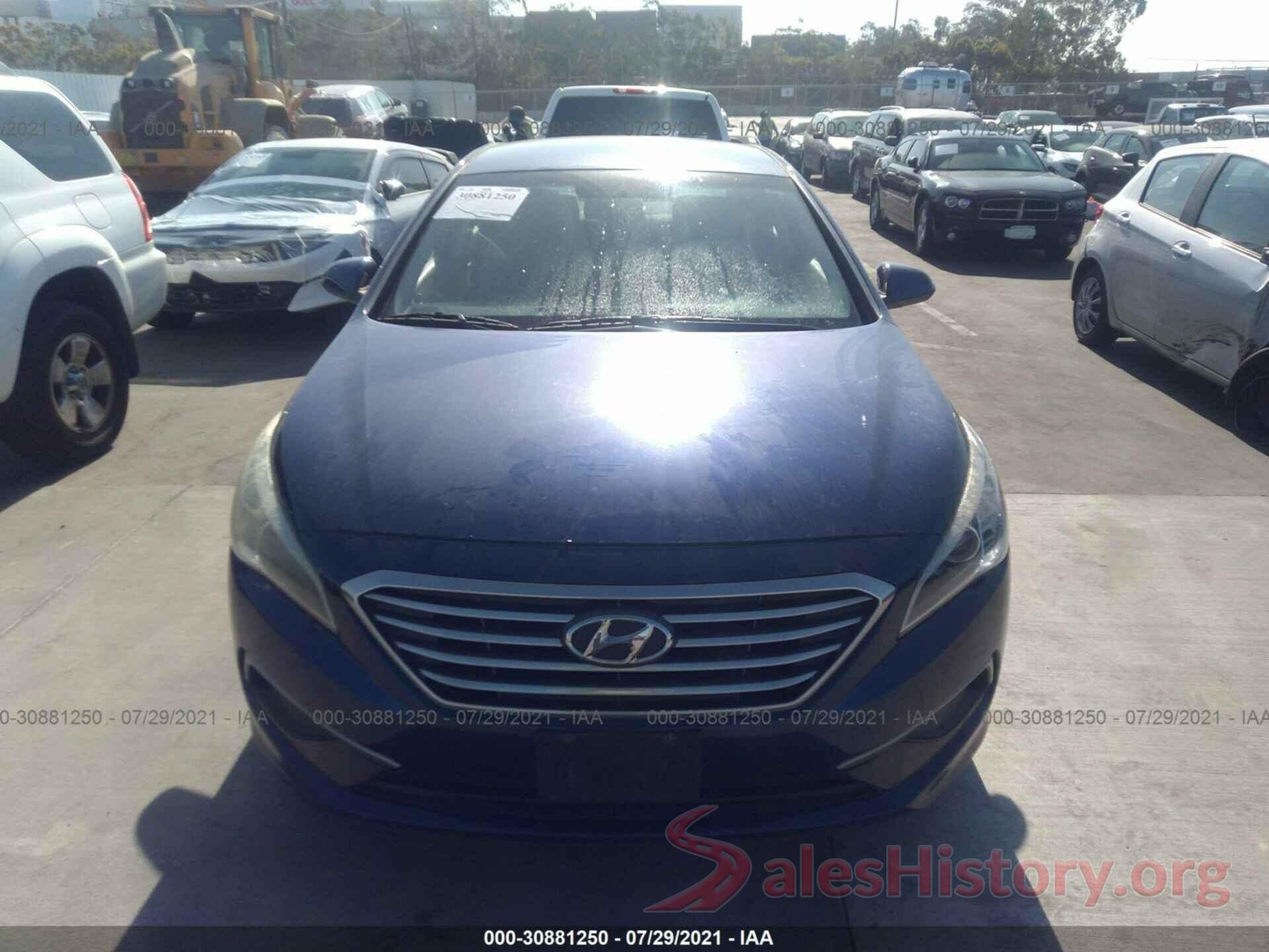 5NPE24AF4GH327184 2016 HYUNDAI SONATA