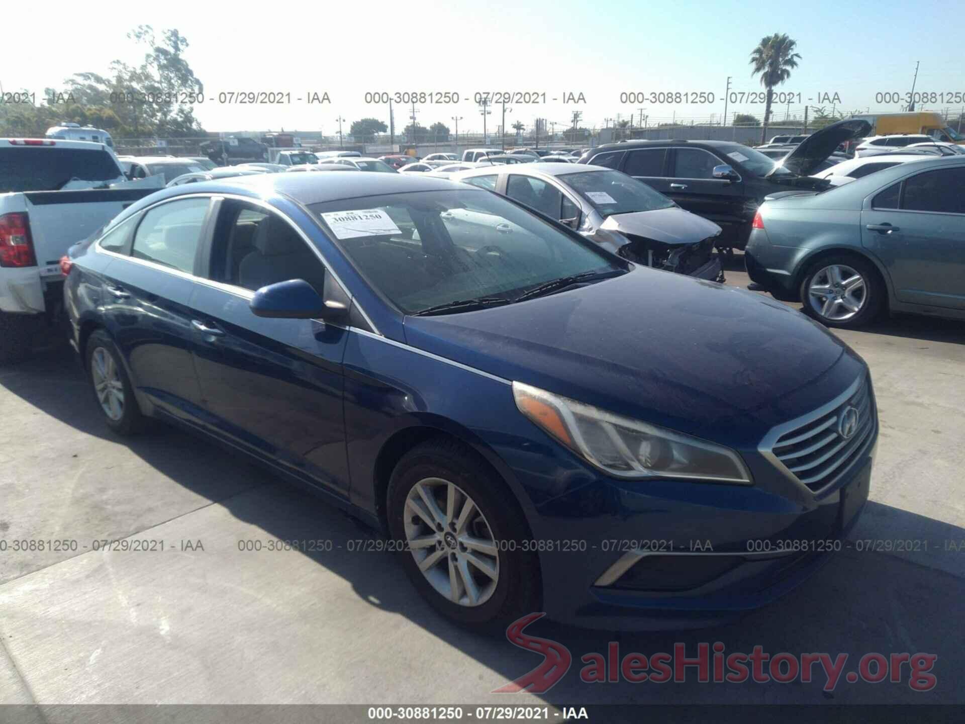 5NPE24AF4GH327184 2016 HYUNDAI SONATA