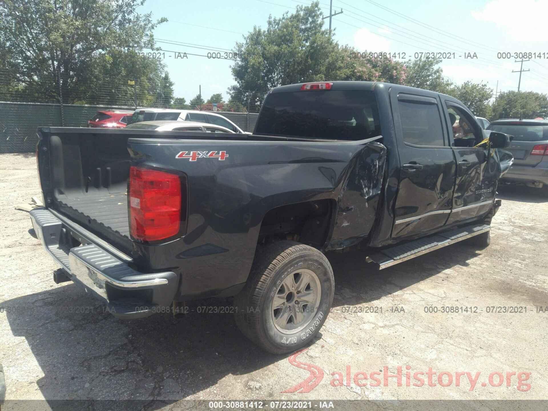 3GCUKREC5HG311692 2017 CHEVROLET SILVERADO 1500