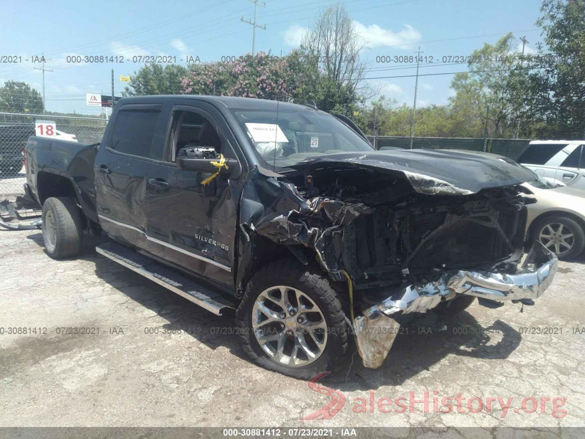 3GCUKREC5HG311692 2017 CHEVROLET SILVERADO 1500