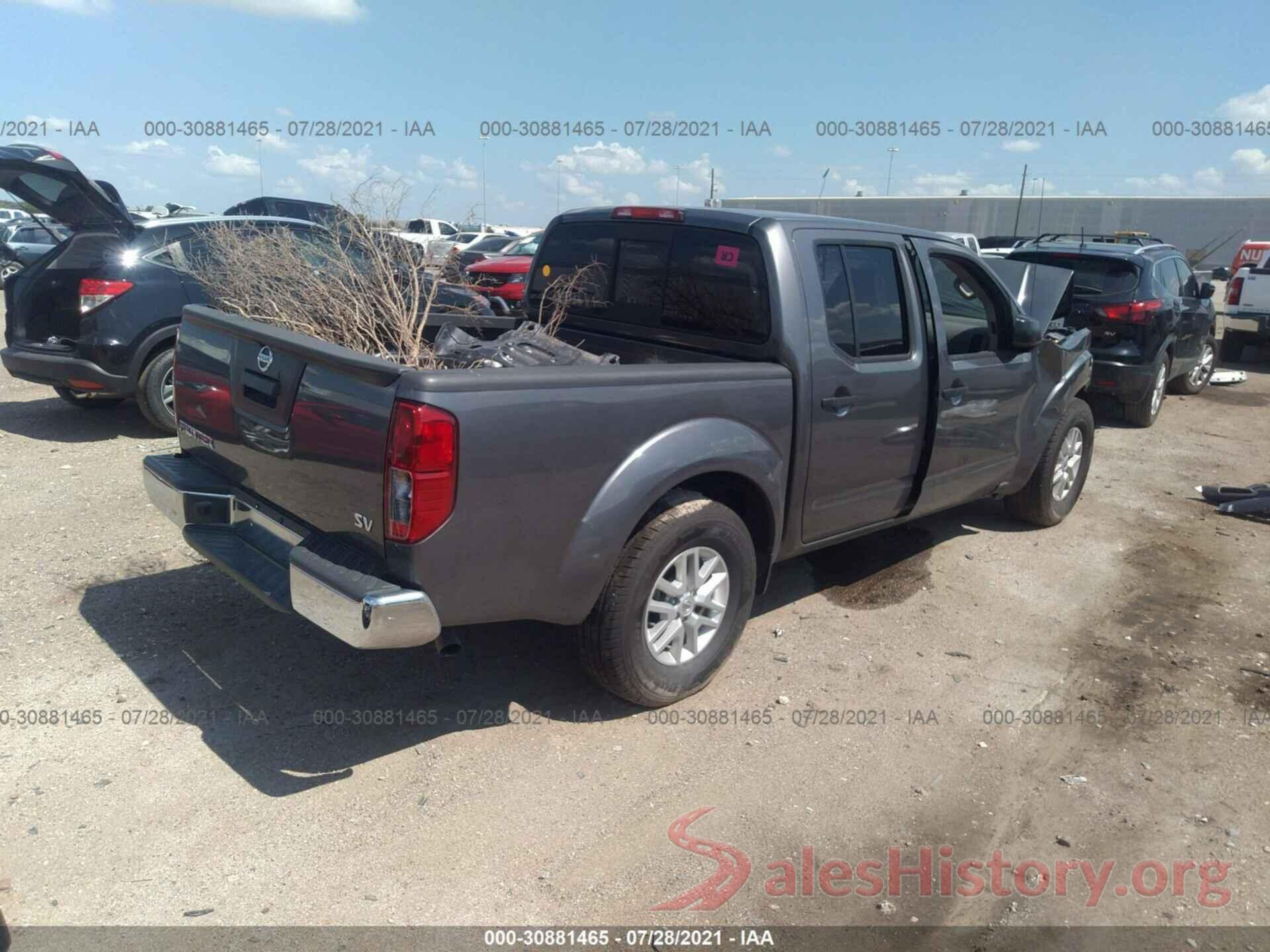 1N6ED0EA1MN707576 2021 NISSAN FRONTIER