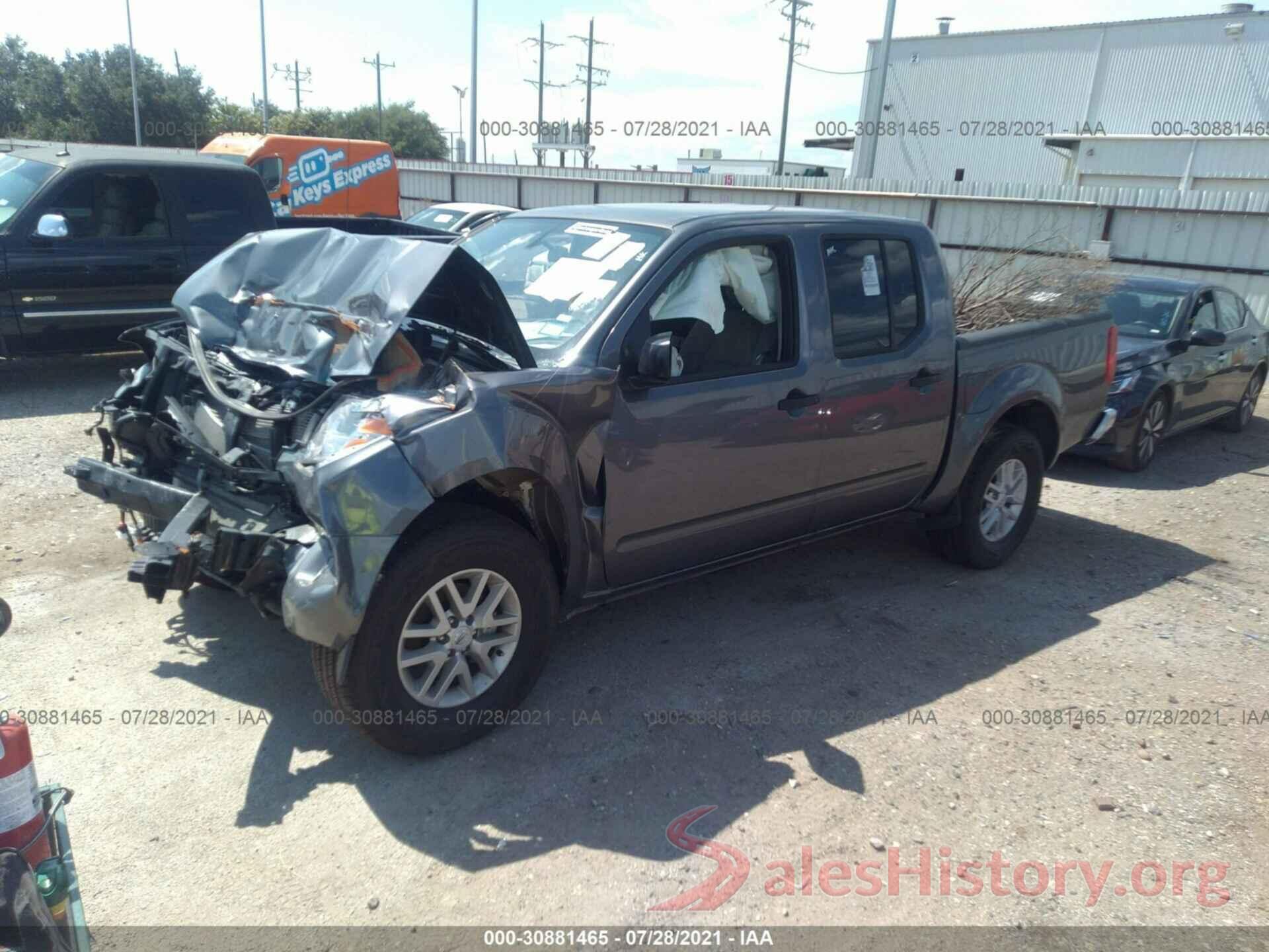 1N6ED0EA1MN707576 2021 NISSAN FRONTIER