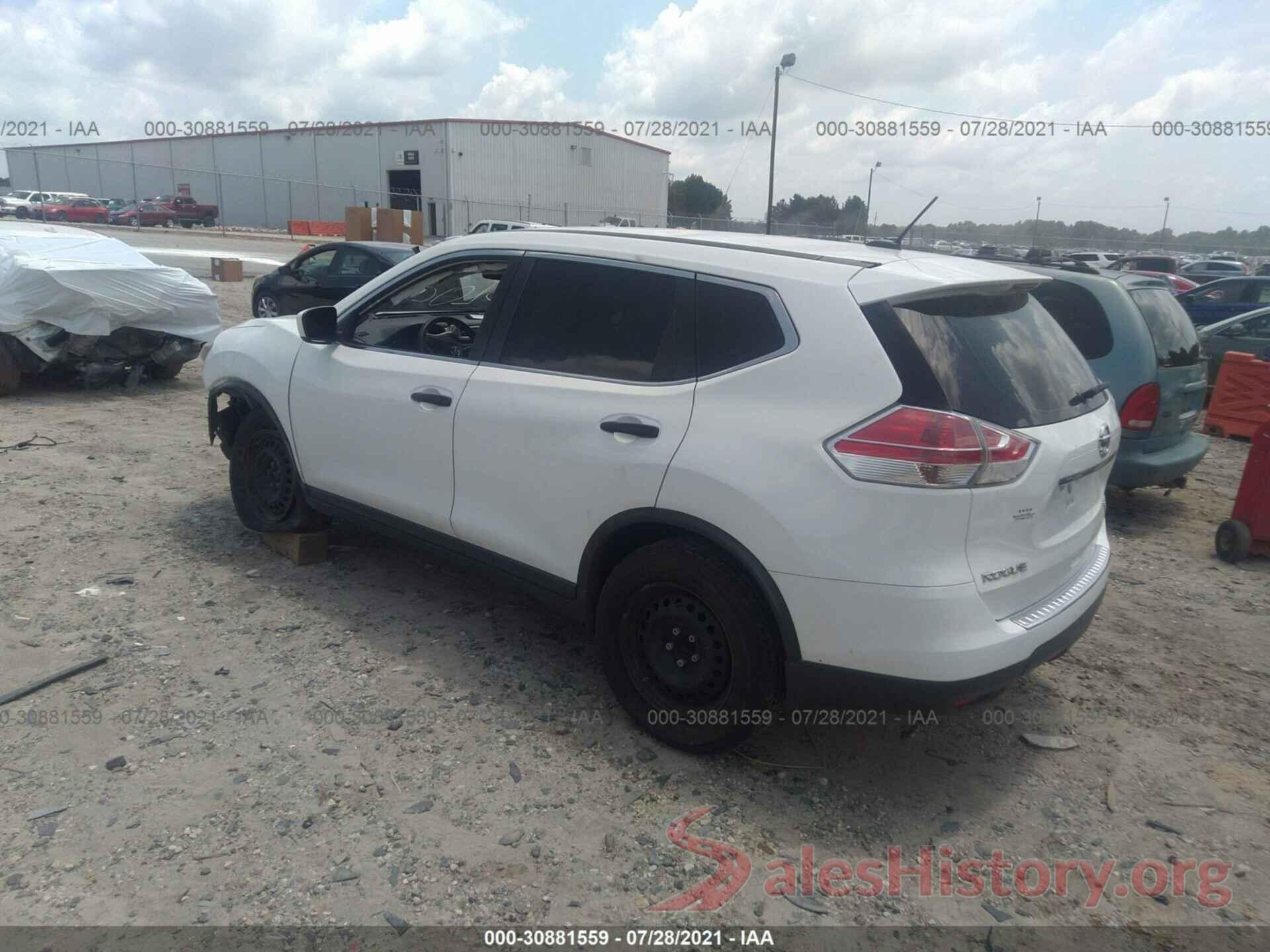 KNMAT2MT3GP625408 2016 NISSAN ROGUE