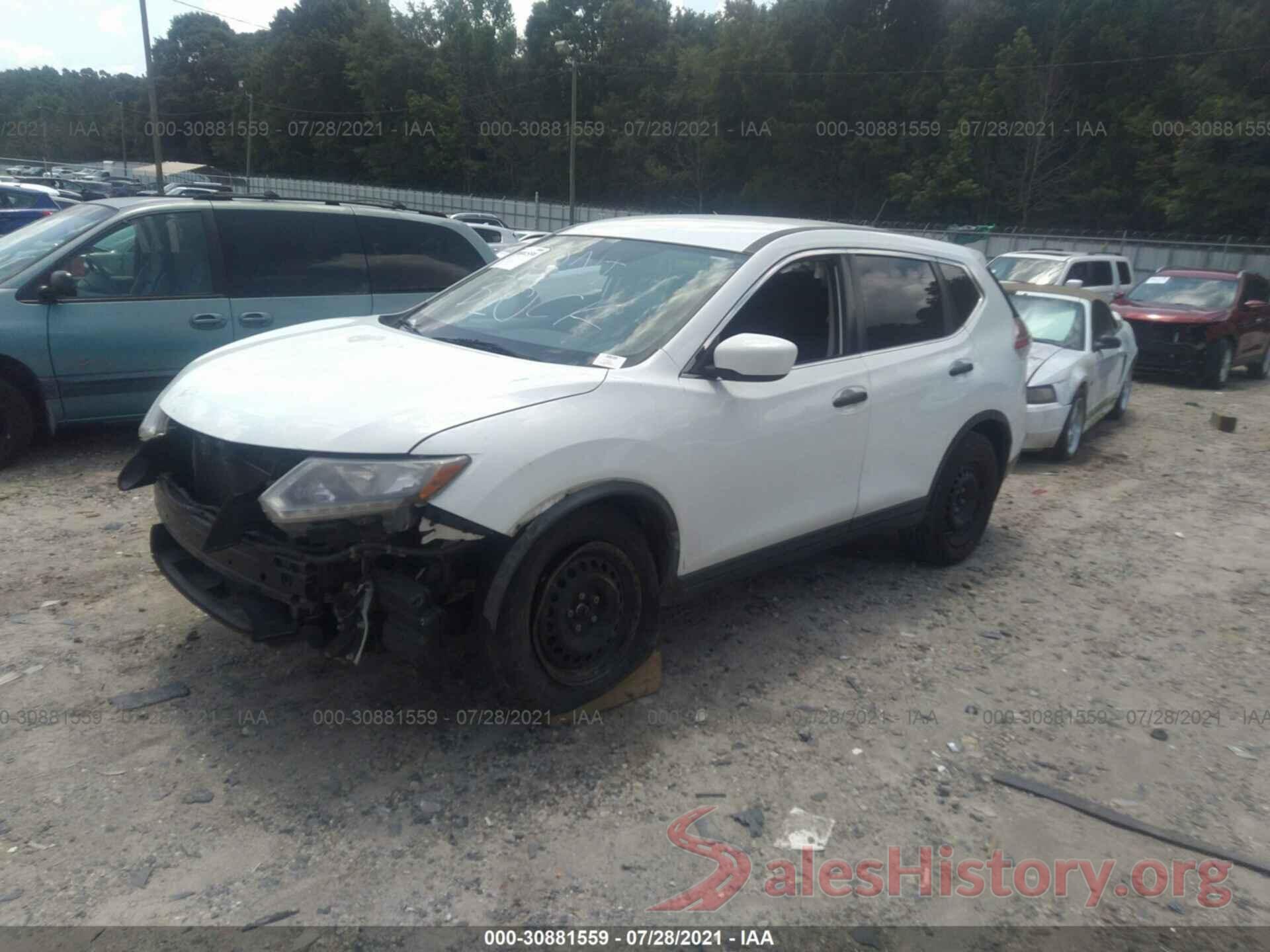 KNMAT2MT3GP625408 2016 NISSAN ROGUE