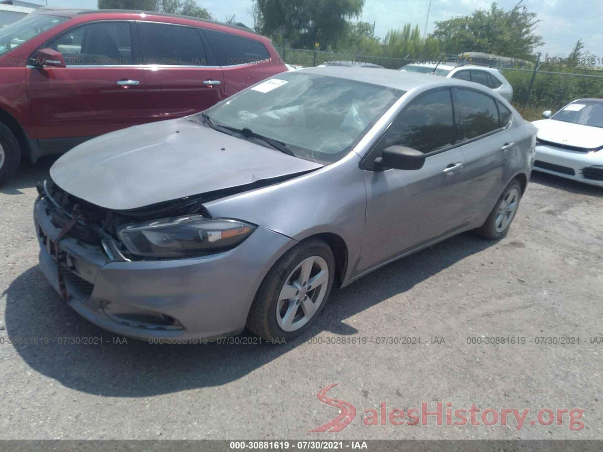 1C3CDFBAXGD570475 2016 DODGE DART