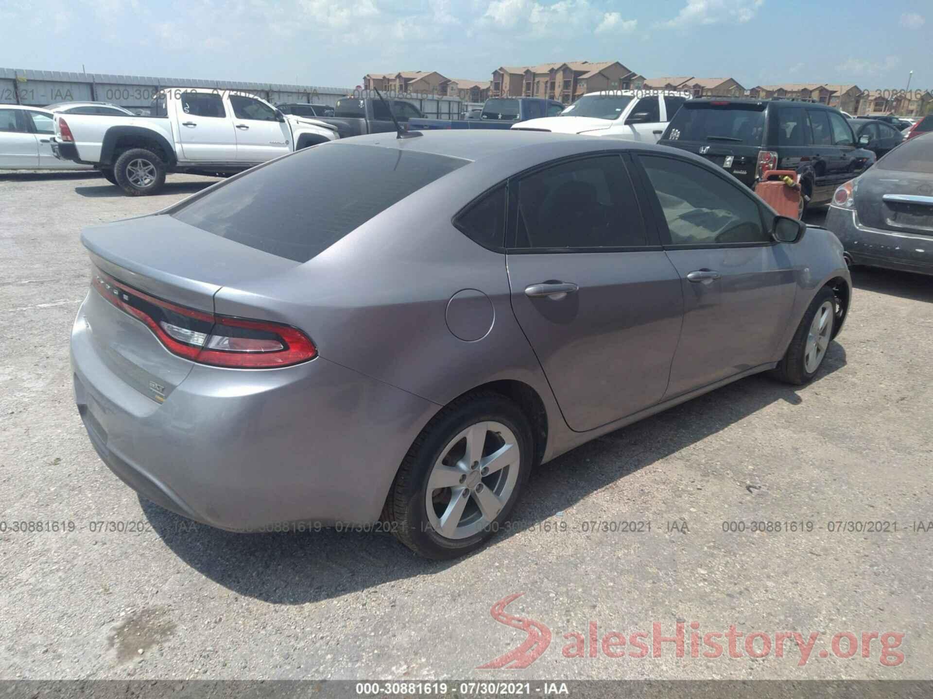 1C3CDFBAXGD570475 2016 DODGE DART