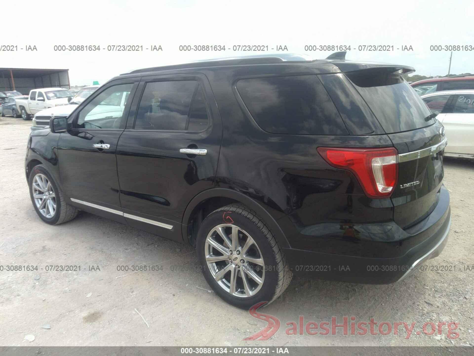 1FM5K7F80GGC06955 2016 FORD EXPLORER