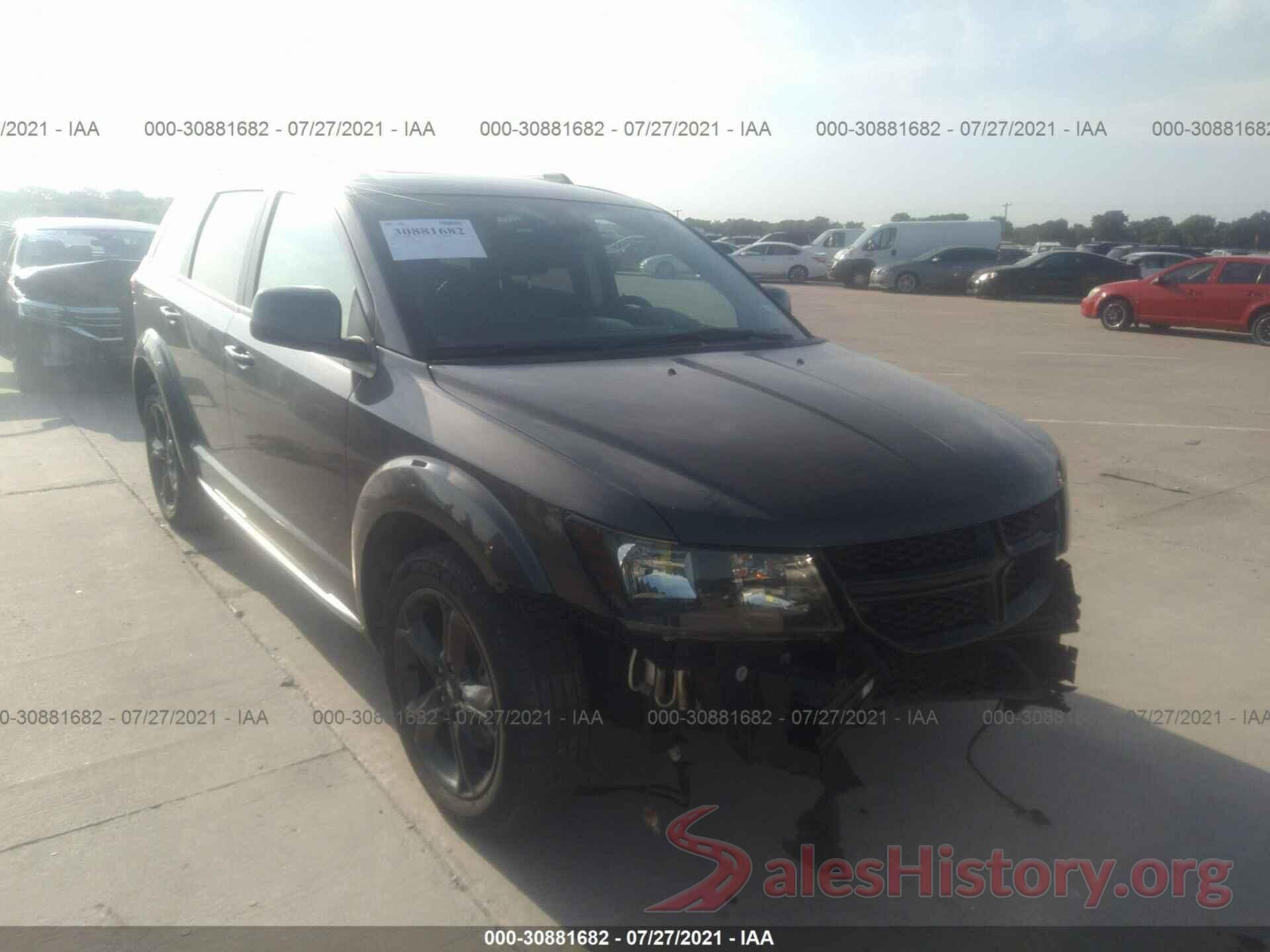 3C4PDCGBXLT206462 2020 DODGE JOURNEY