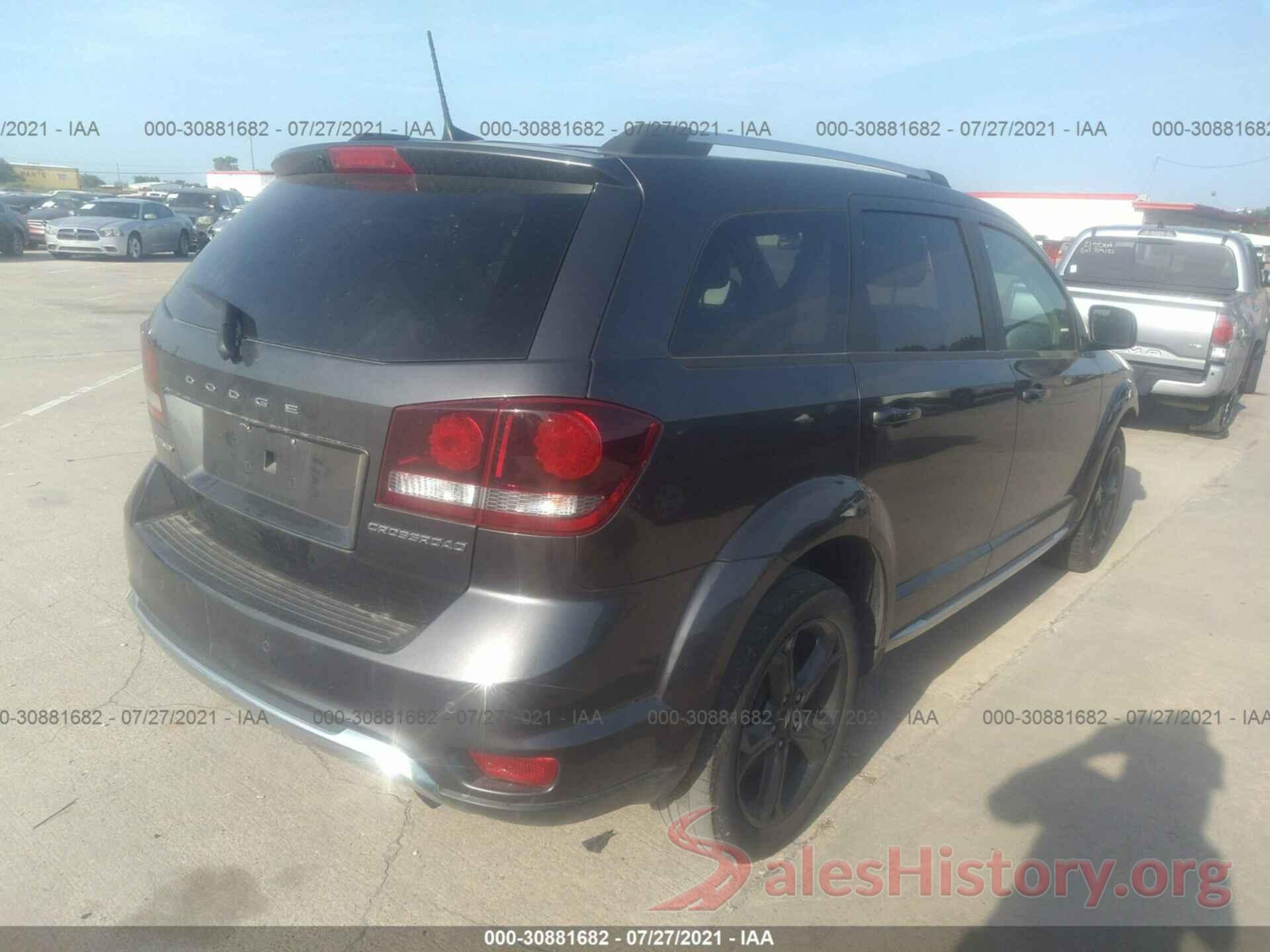 3C4PDCGBXLT206462 2020 DODGE JOURNEY