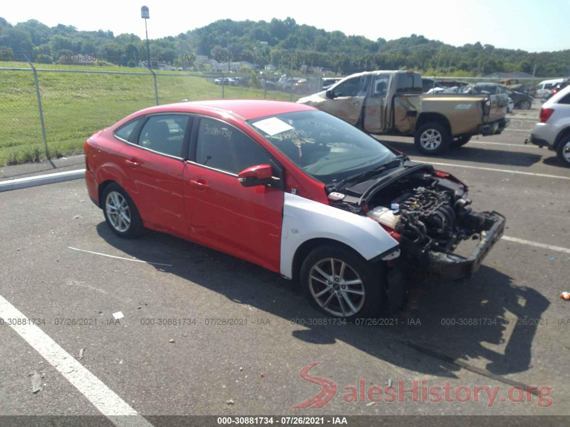 1FADP3F27GL331793 2016 FORD FOCUS