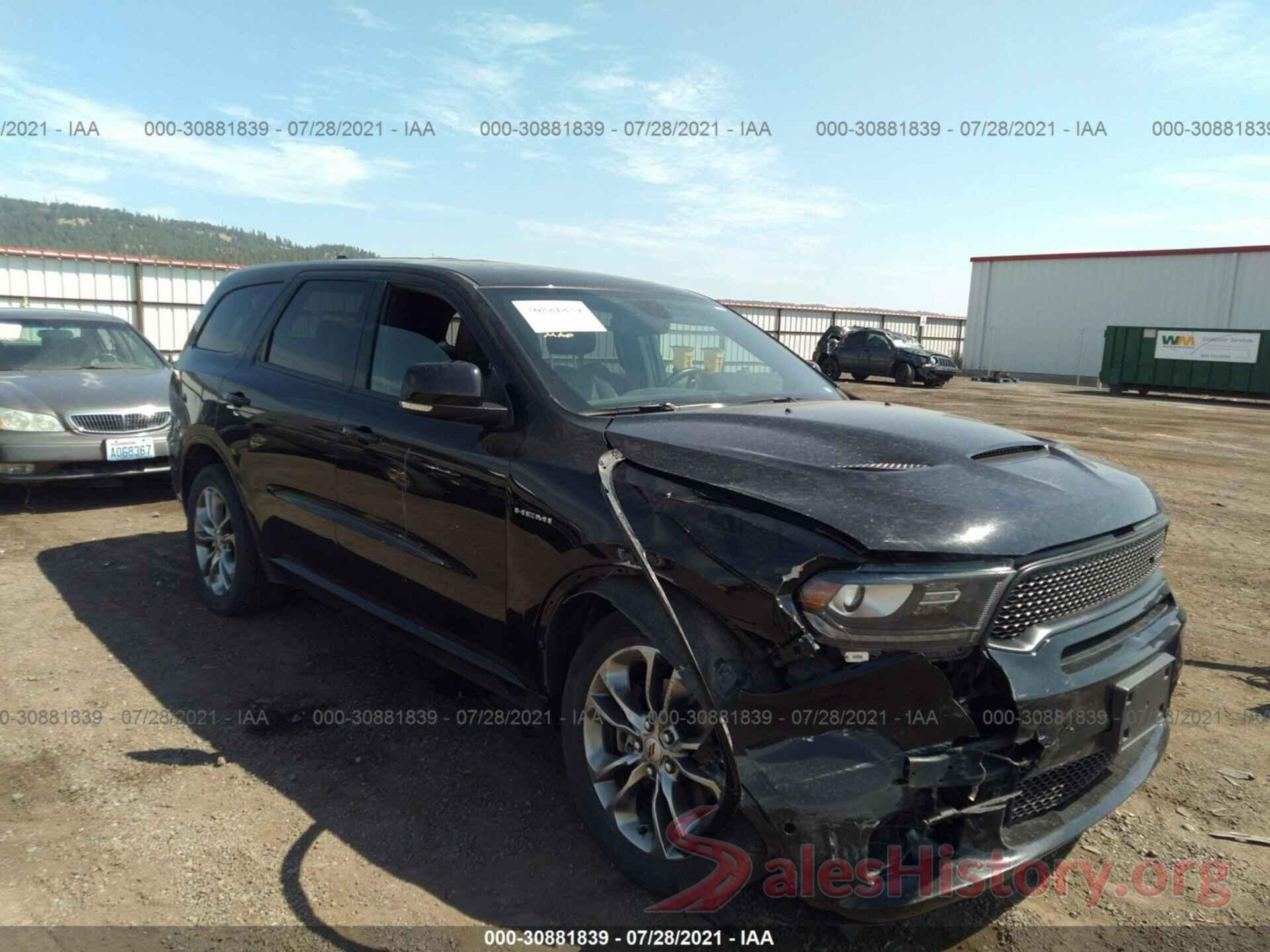 1C4SDJCT0LC262421 2020 DODGE DURANGO