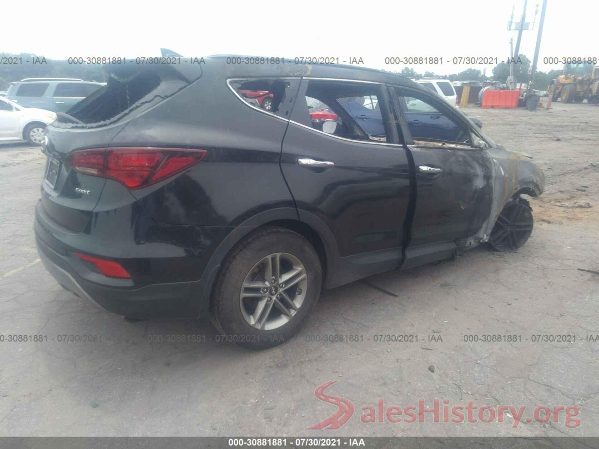 5NMZU3LB0HH043291 2017 HYUNDAI SANTA FE SPORT