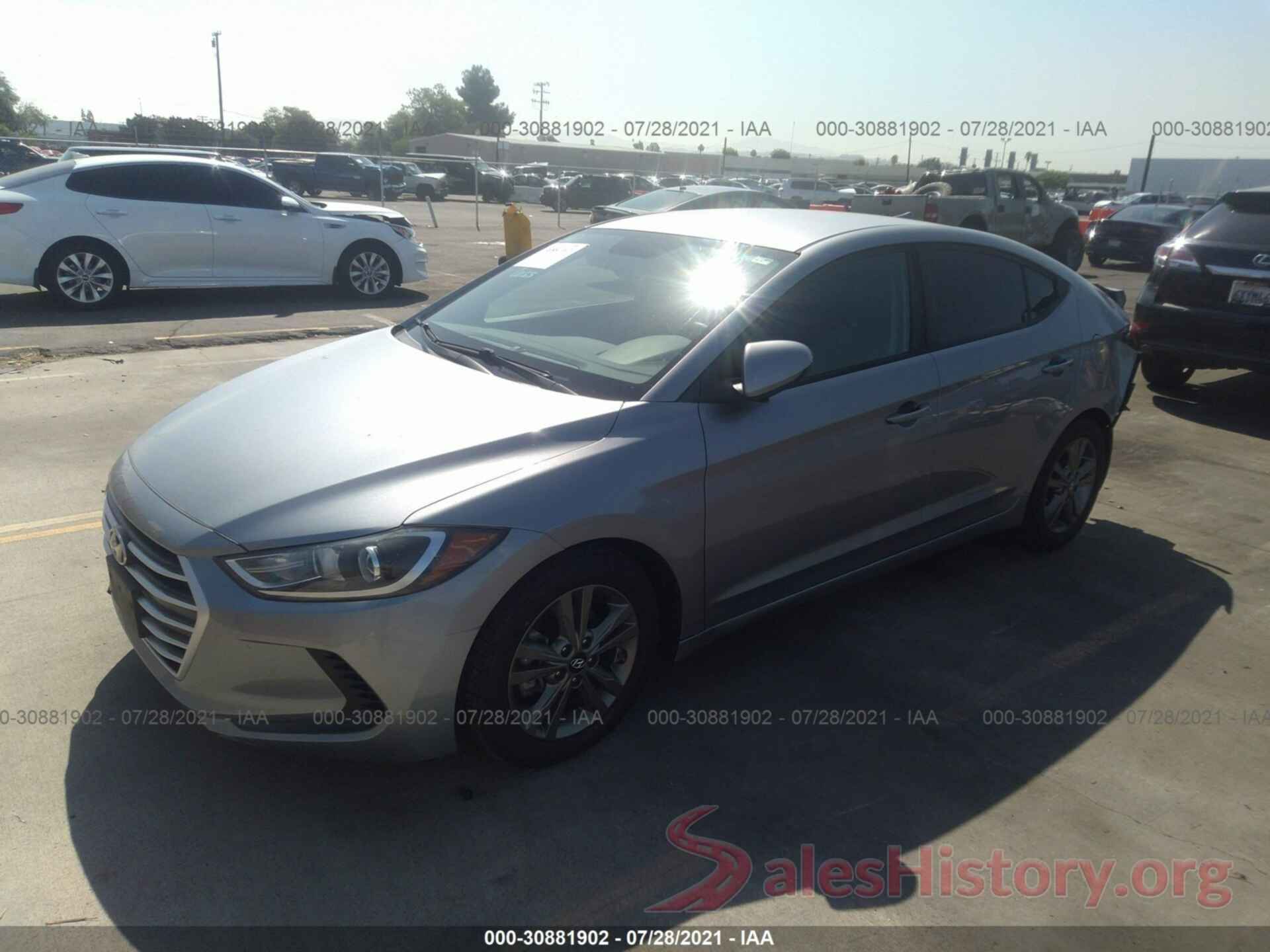 5NPD84LF5HH071730 2017 HYUNDAI ELANTRA