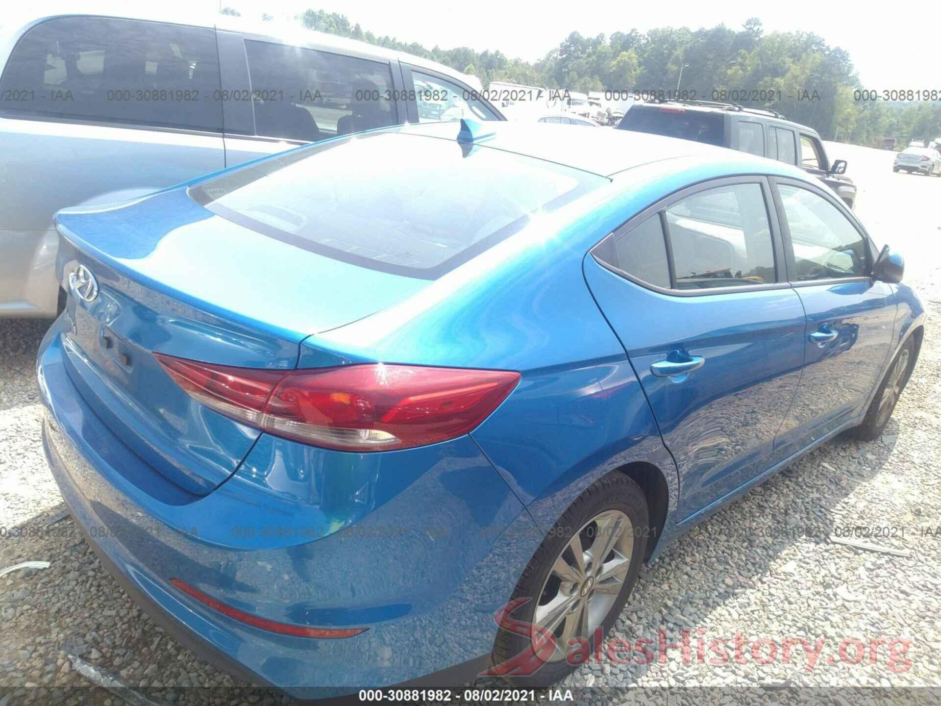 5NPD84LF8HH108754 2017 HYUNDAI ELANTRA