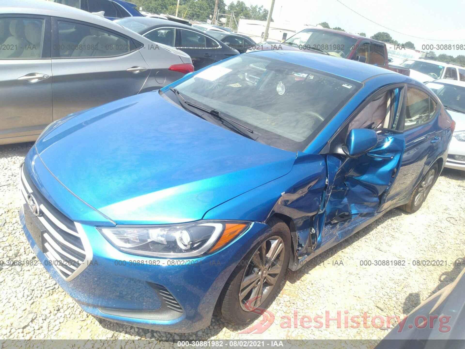 5NPD84LF8HH108754 2017 HYUNDAI ELANTRA