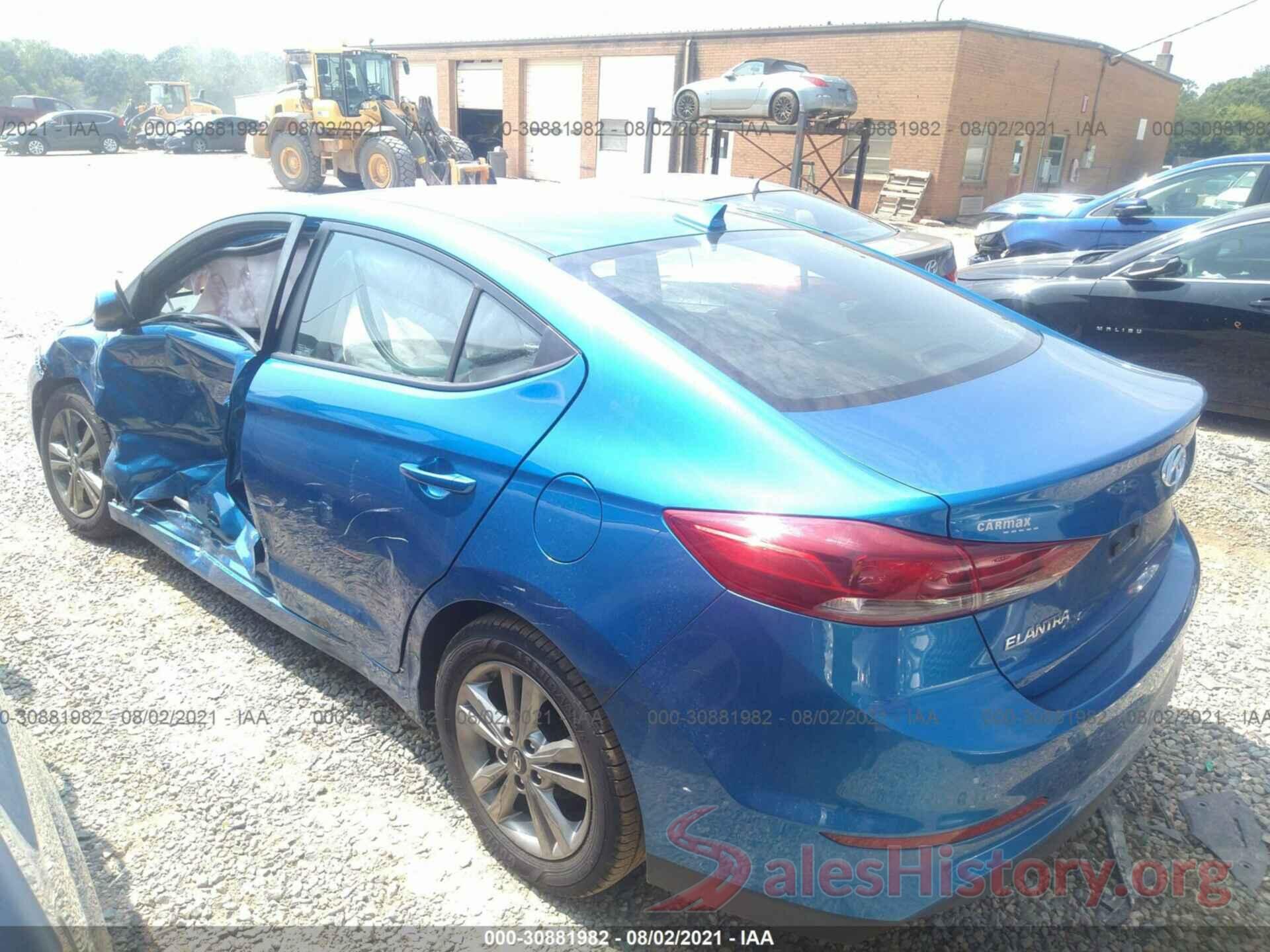 5NPD84LF8HH108754 2017 HYUNDAI ELANTRA