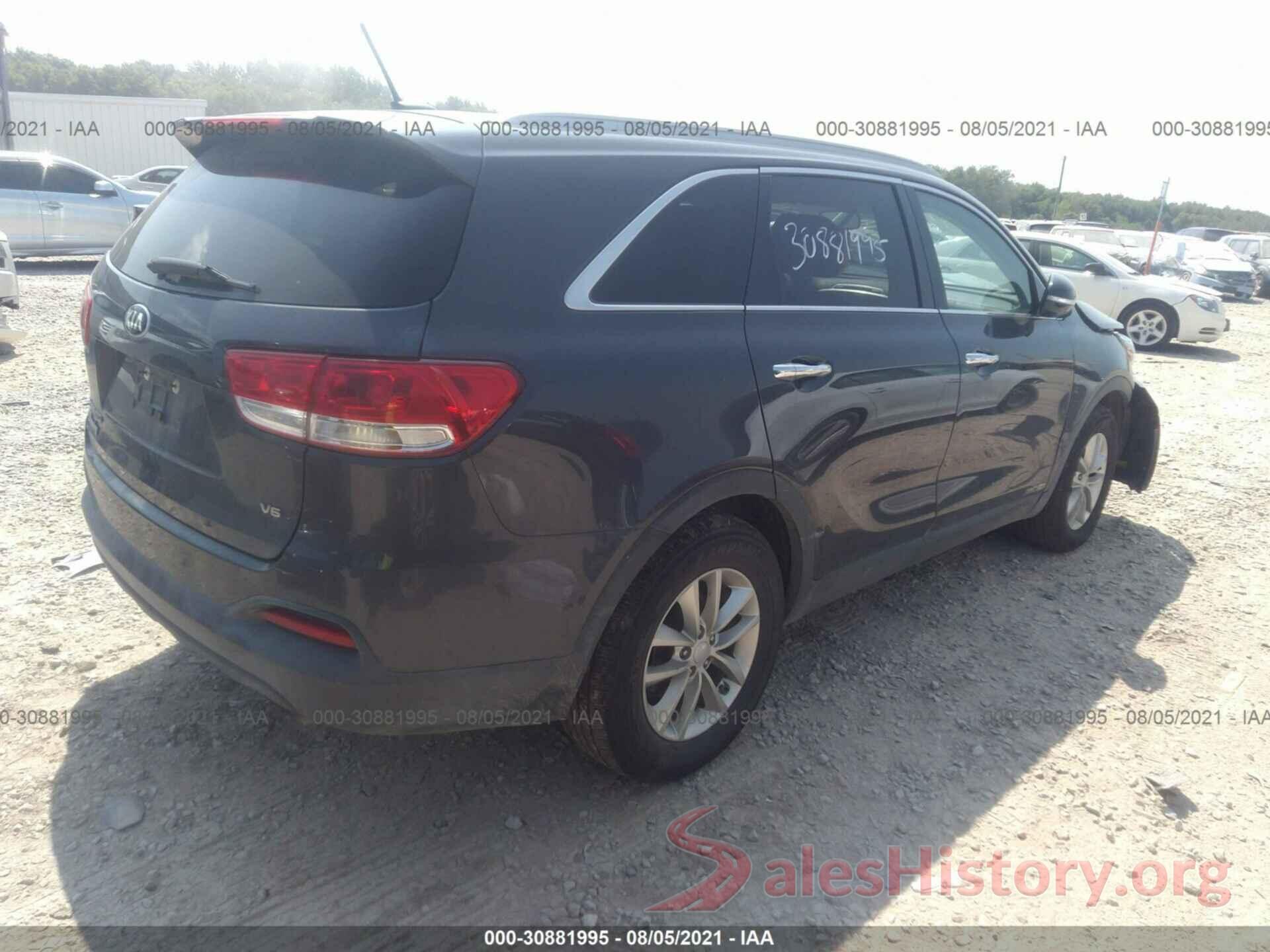 5XYPGDA55HG329973 2017 KIA SORENTO