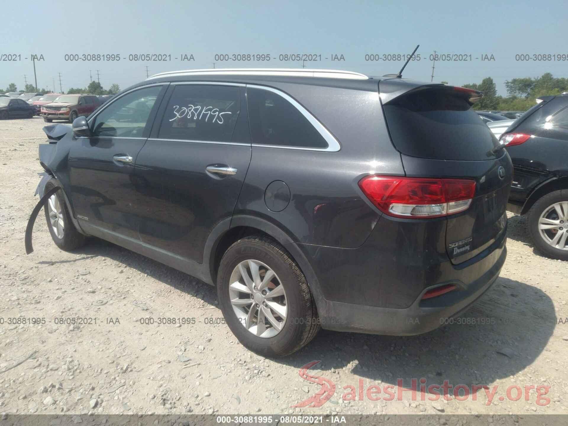 5XYPGDA55HG329973 2017 KIA SORENTO