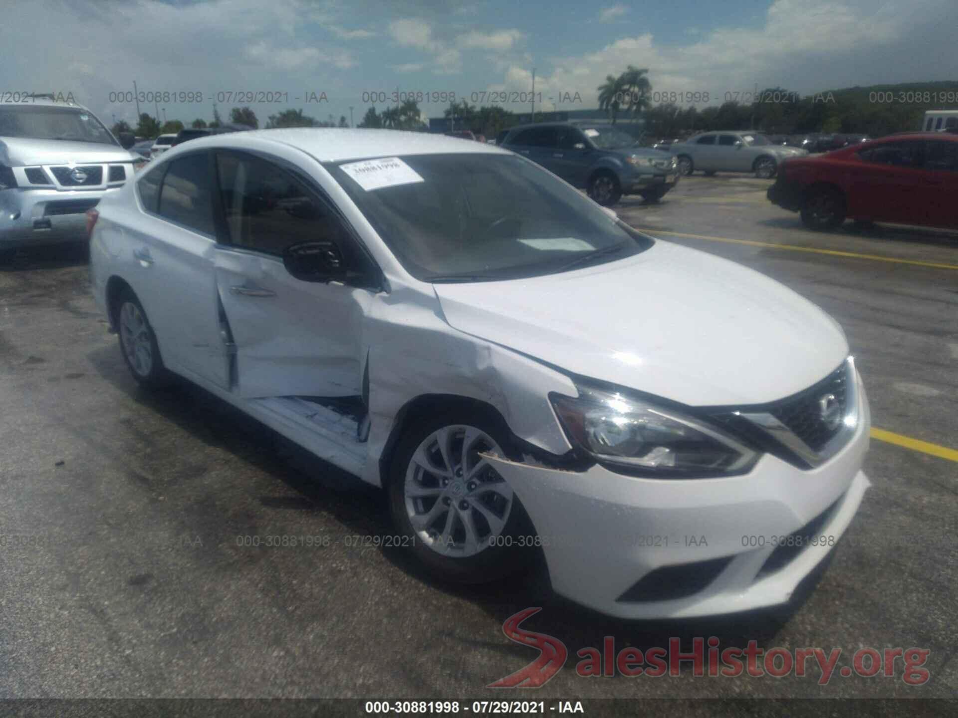 3N1AB7APXKY312681 2019 NISSAN SENTRA