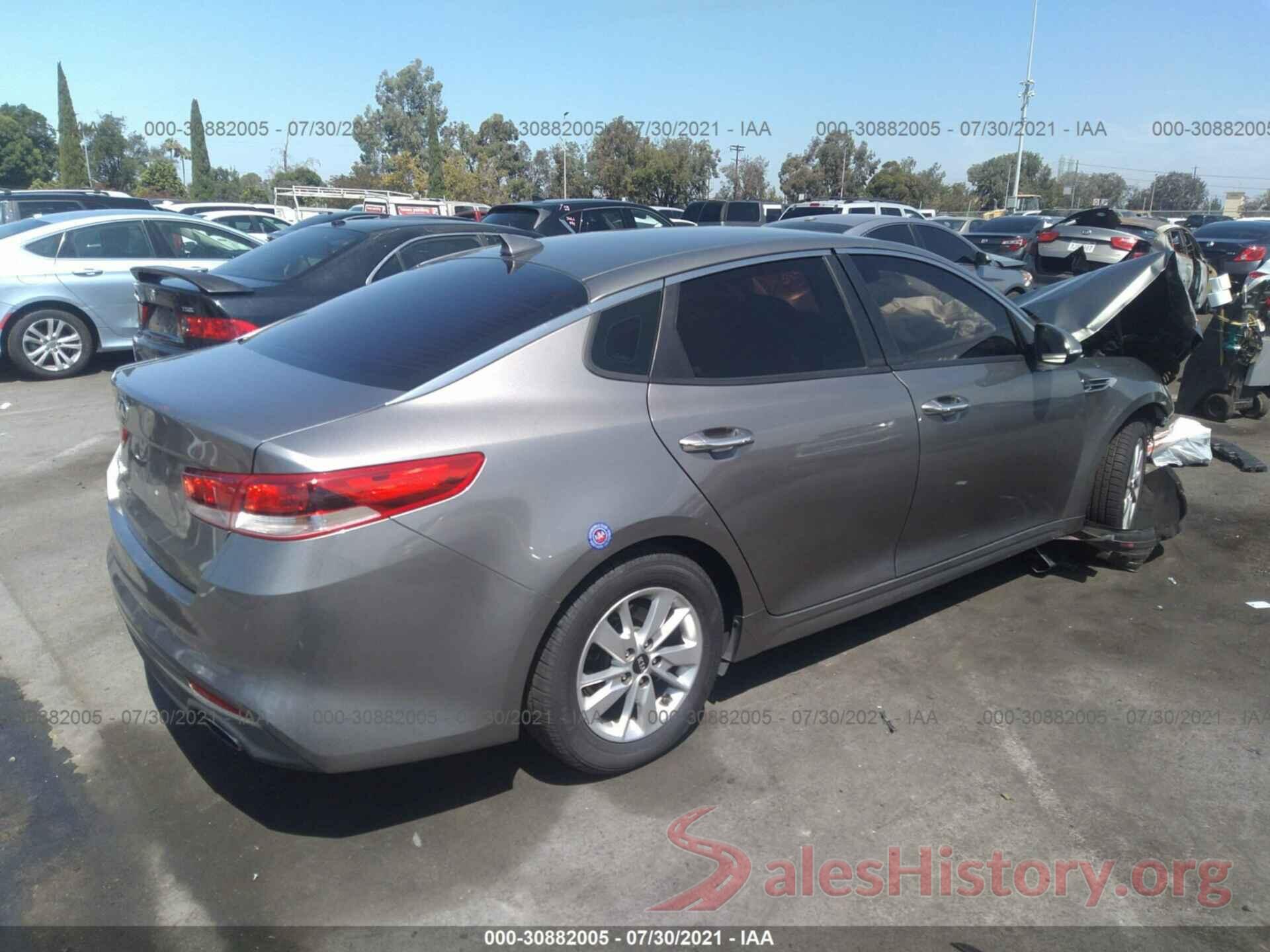 5XXGT4L30GG089337 2016 KIA OPTIMA