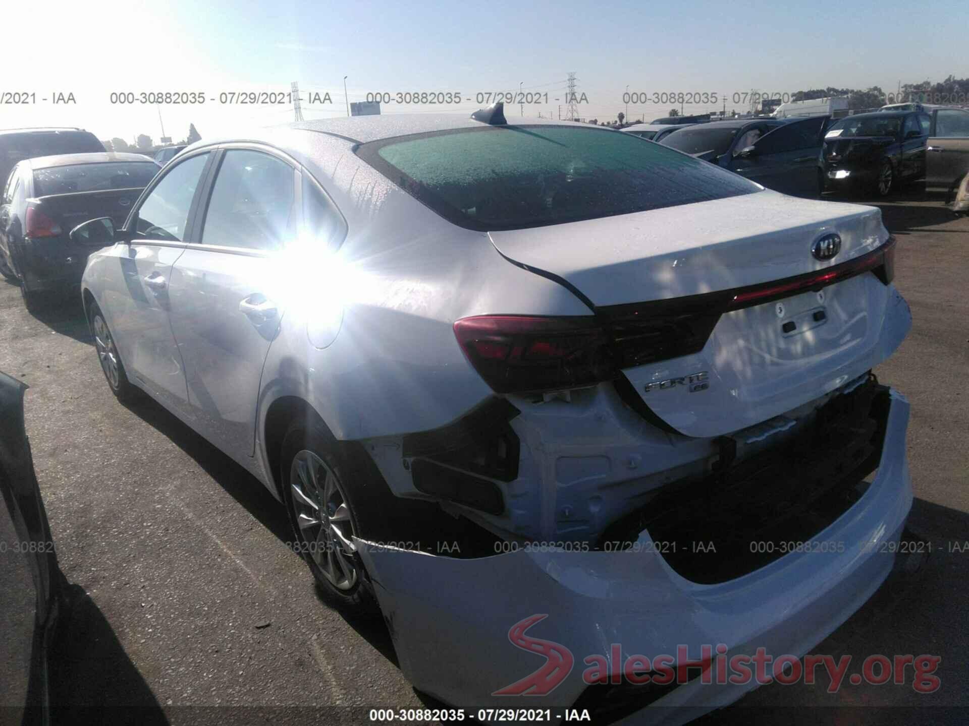 3KPF24AD6ME352803 2021 KIA FORTE