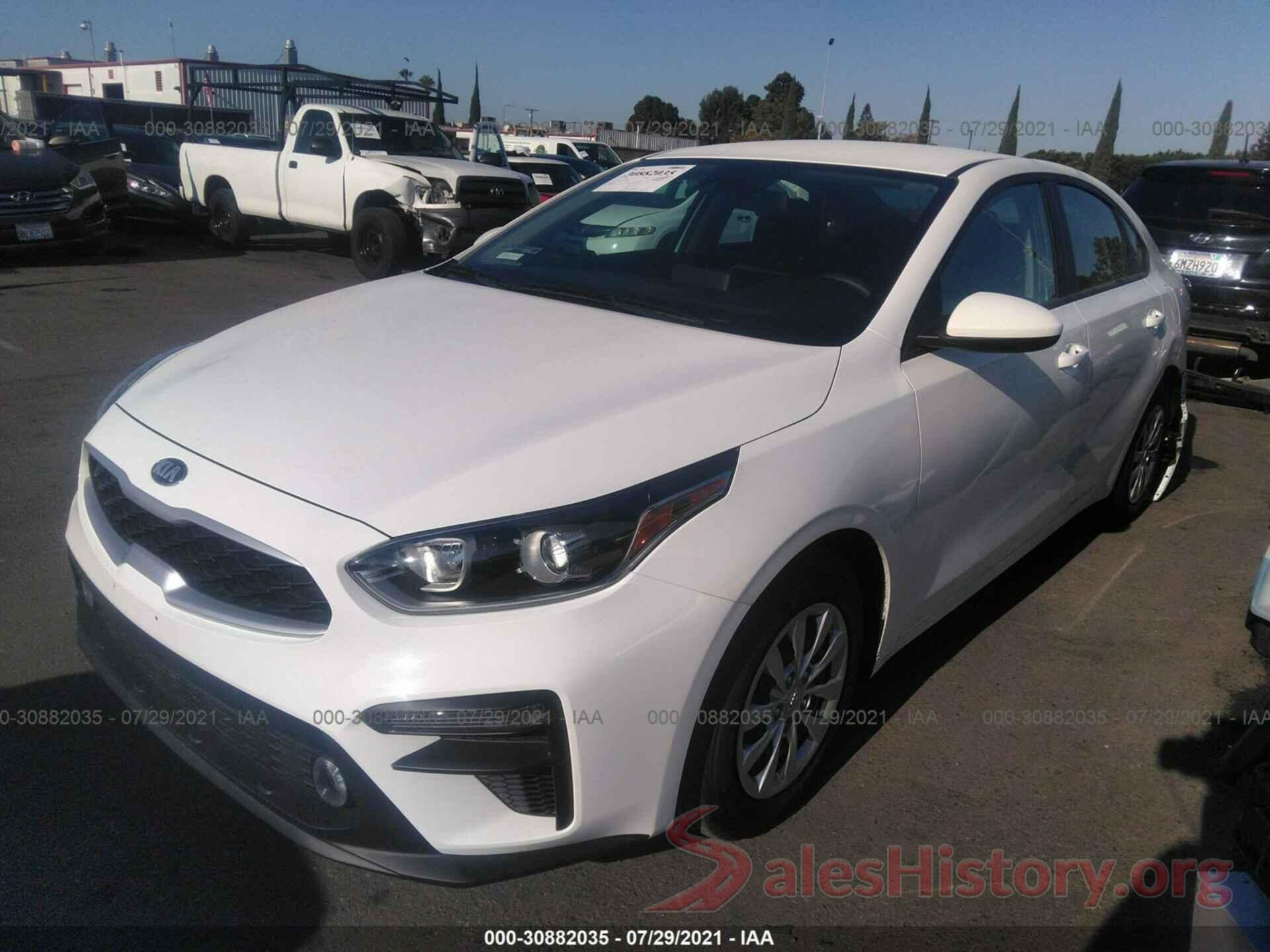 3KPF24AD6ME352803 2021 KIA FORTE