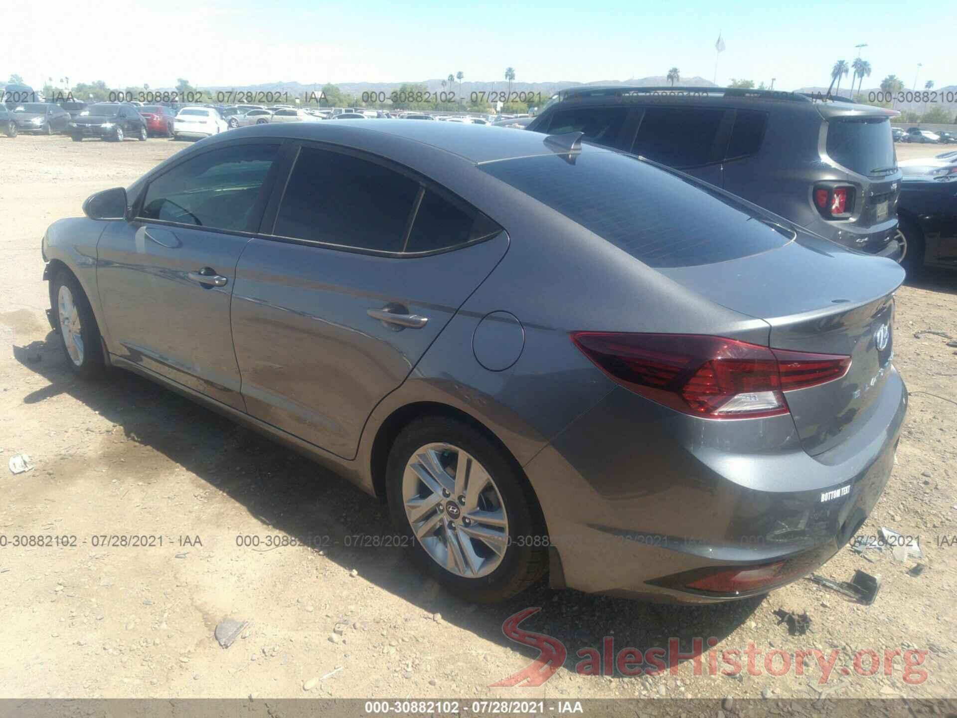 5NPD84LF0LH544393 2020 HYUNDAI ELANTRA