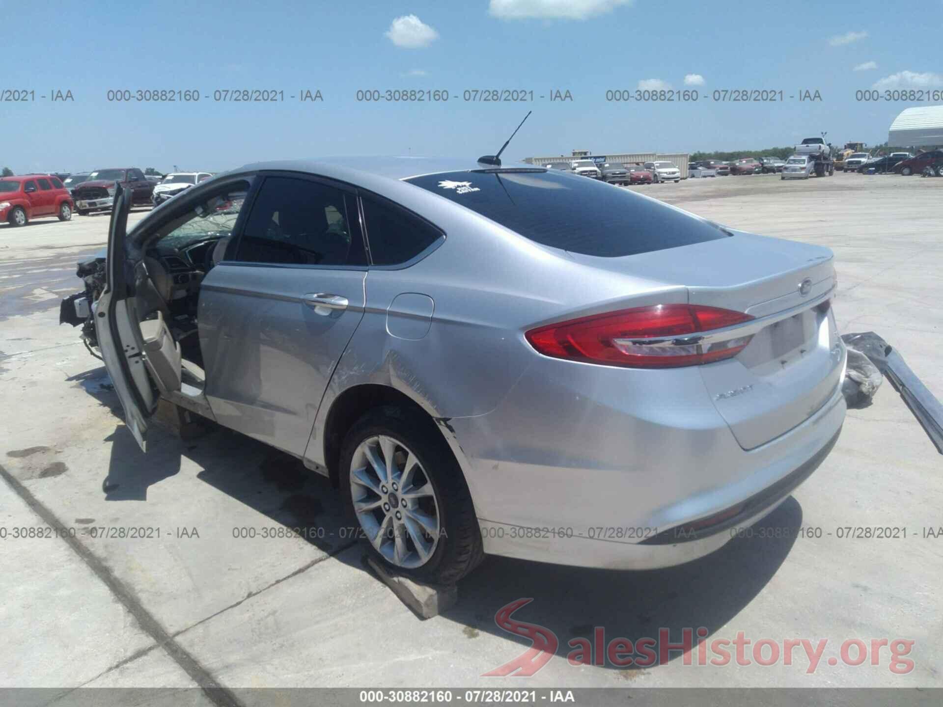 3FA6P0LU5HR261078 2017 FORD FUSION