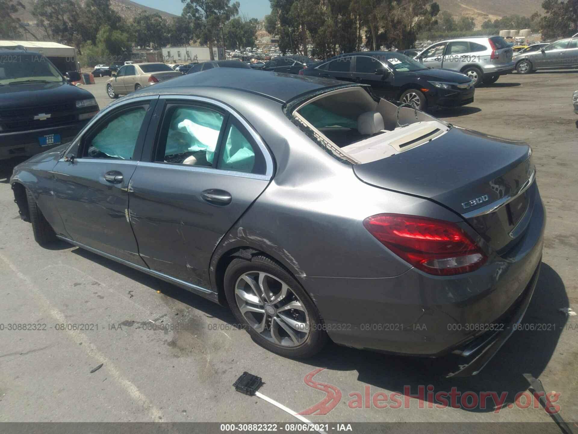 55SWF4JB0HU209301 2017 MERCEDES-BENZ C-CLASS