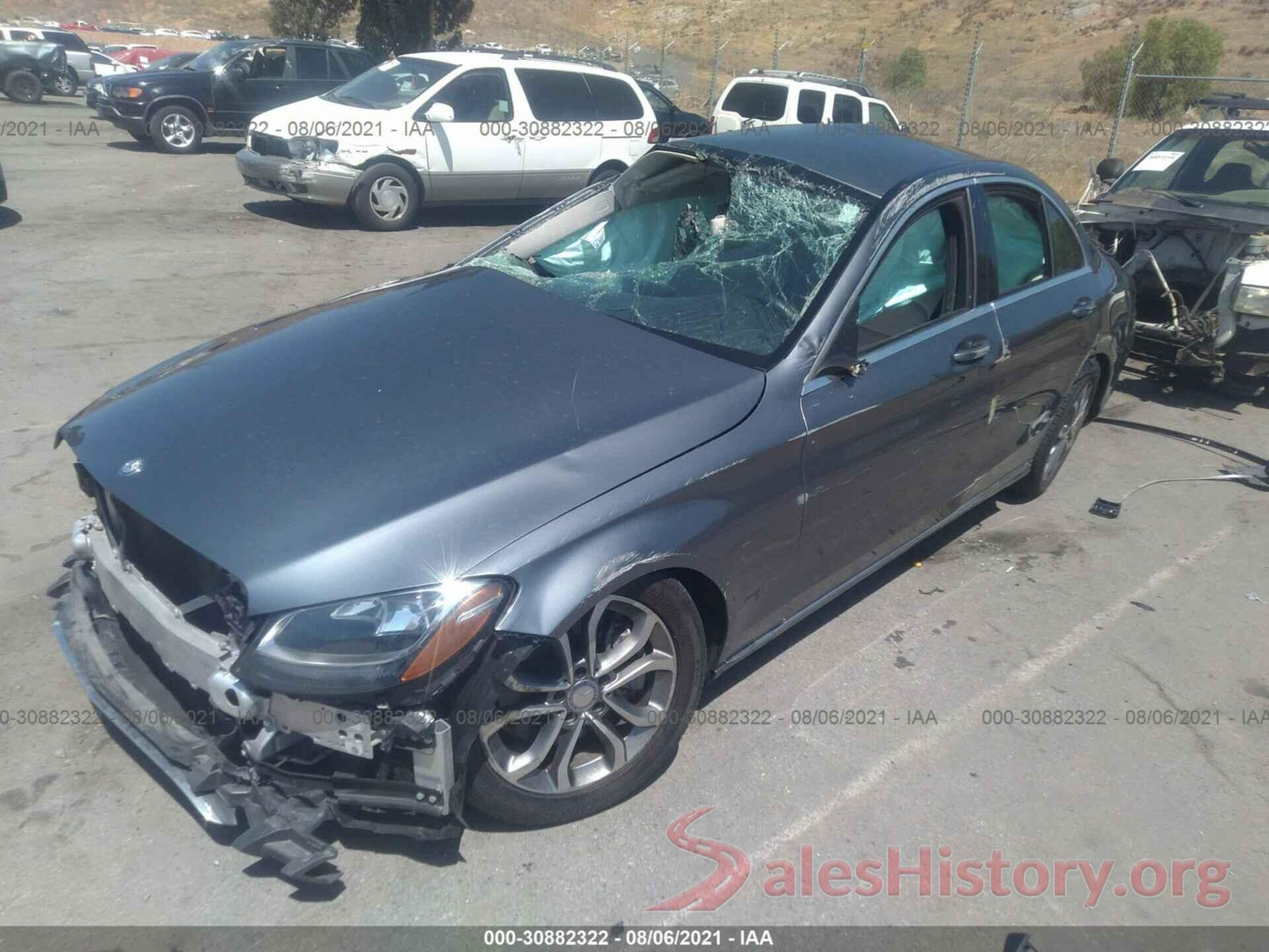 55SWF4JB0HU209301 2017 MERCEDES-BENZ C-CLASS