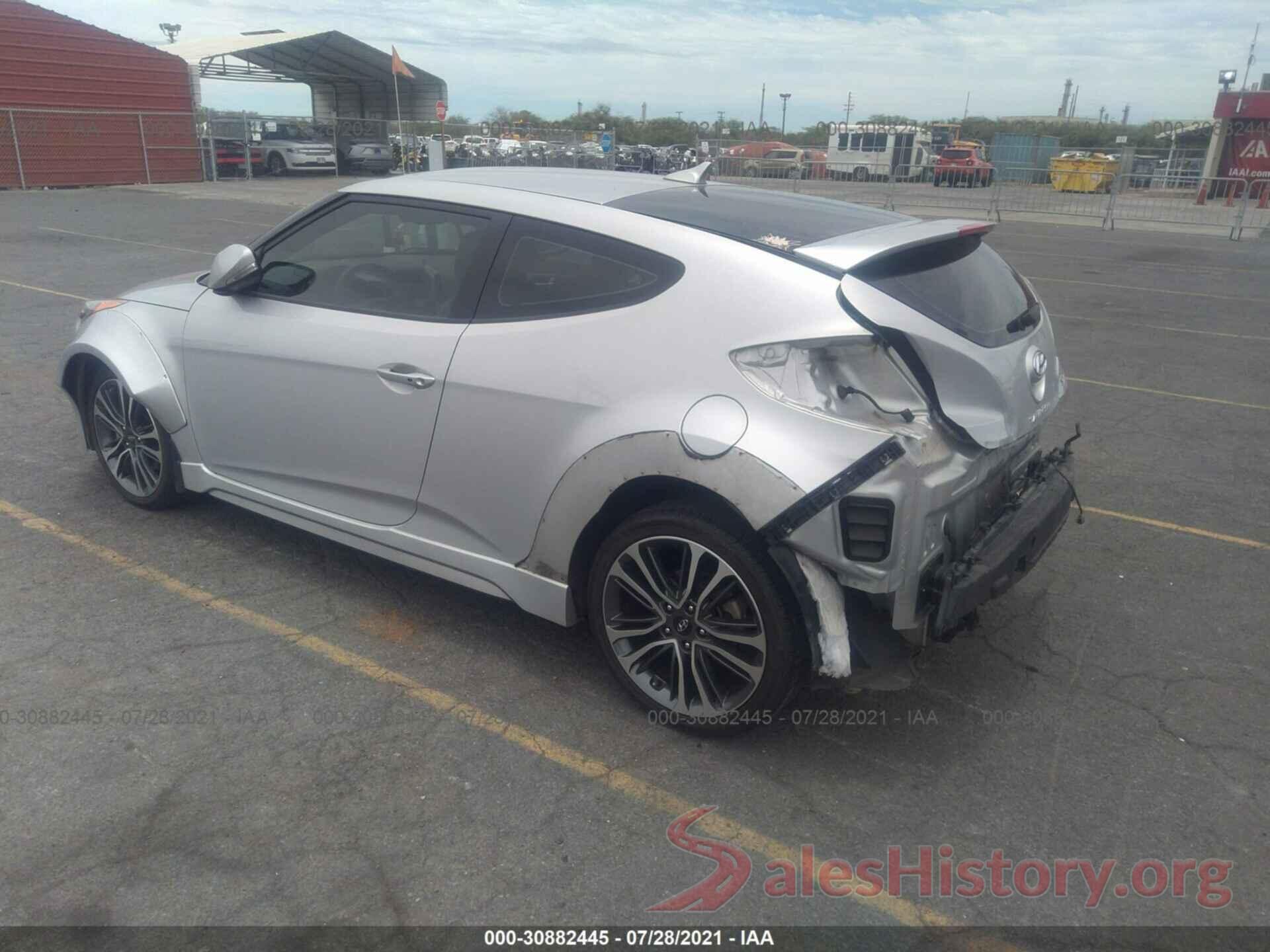 KMHTC6AE4GU253922 2016 HYUNDAI VELOSTER