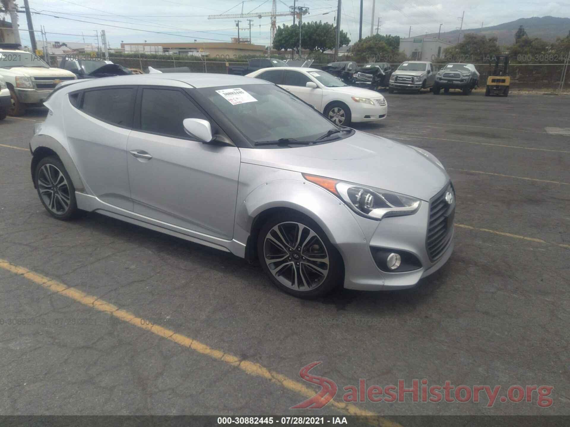 KMHTC6AE4GU253922 2016 HYUNDAI VELOSTER