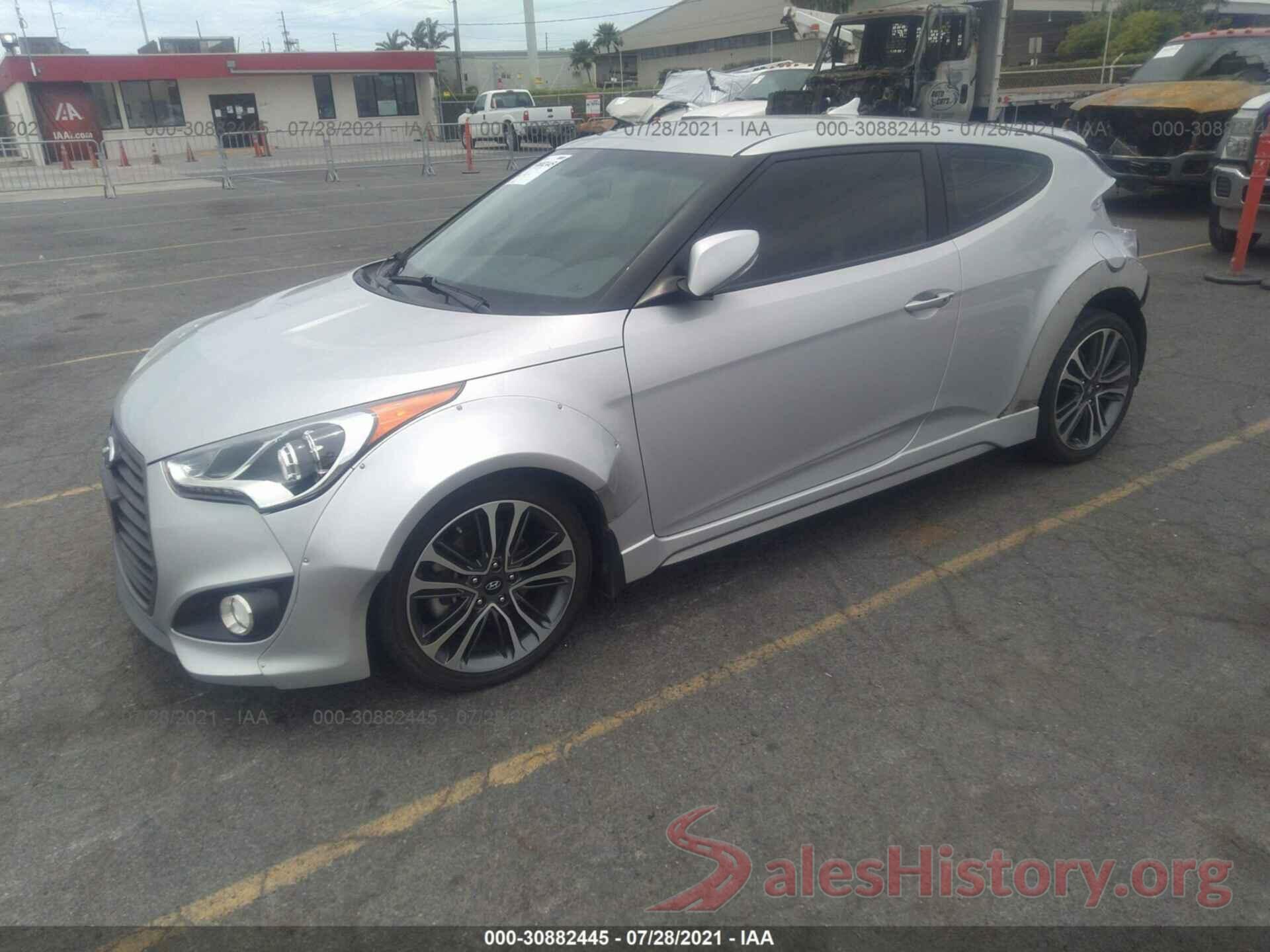 KMHTC6AE4GU253922 2016 HYUNDAI VELOSTER