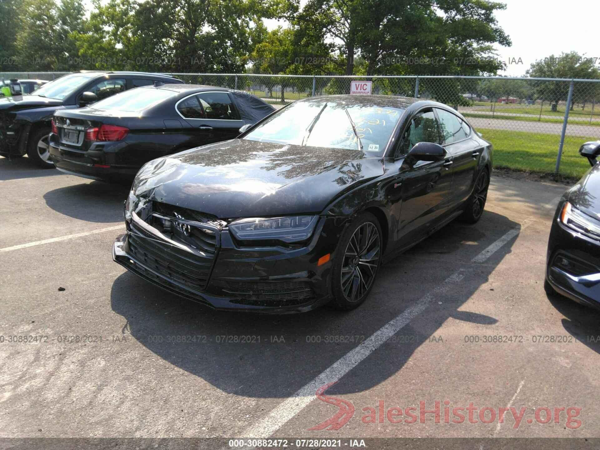 WAUWGAFC8GN072992 2016 AUDI A7