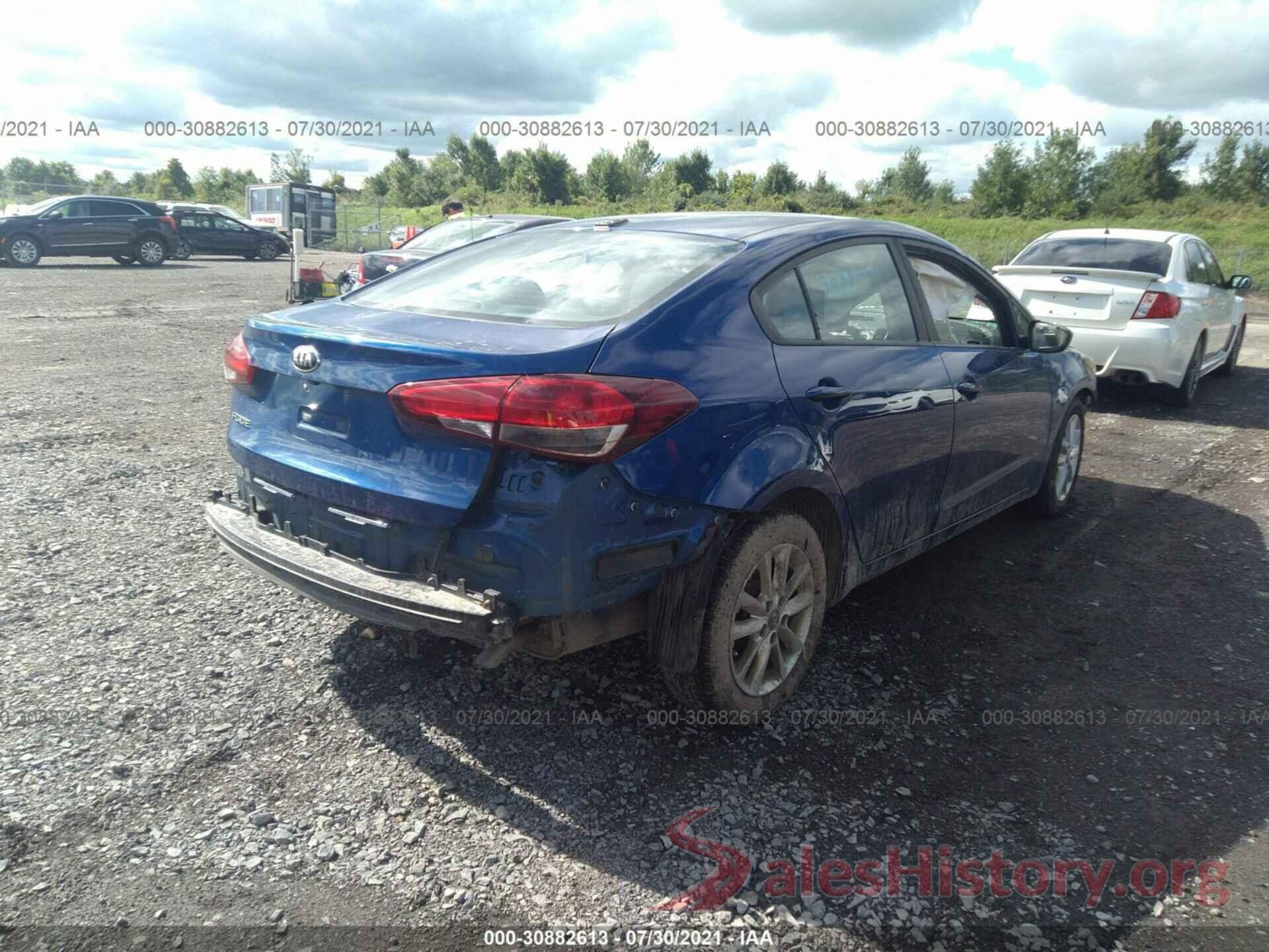 3KPFL4A79HE006645 2017 KIA FORTE