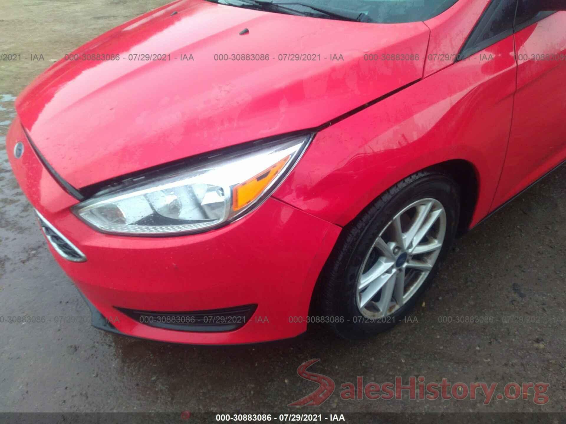 1FADP3F25GL298258 2016 FORD FOCUS