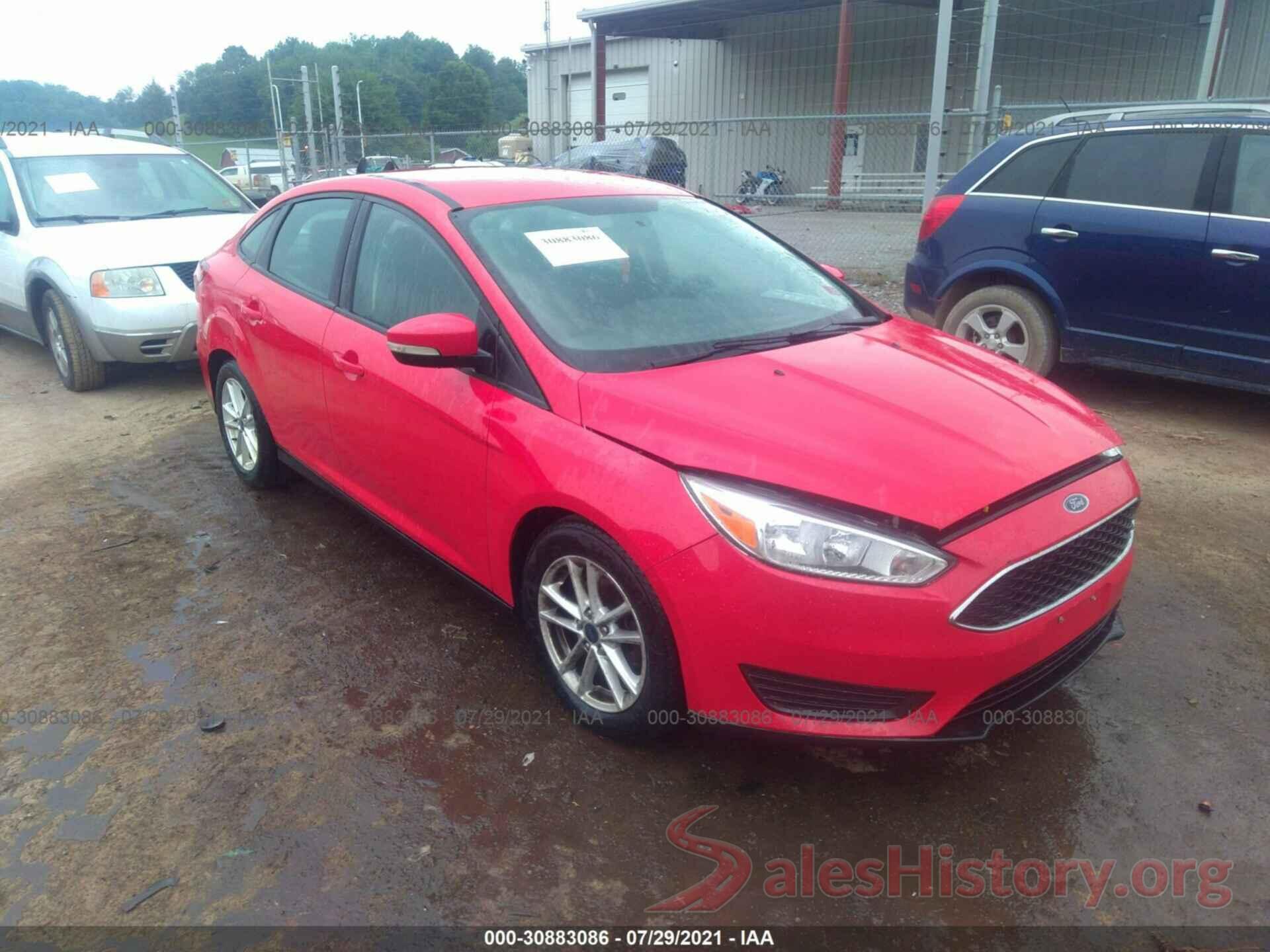 1FADP3F25GL298258 2016 FORD FOCUS