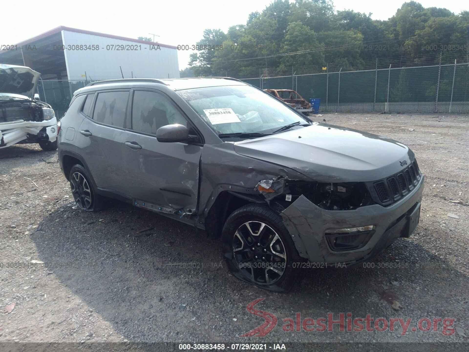 3C4NJDAB6KT678929 2019 JEEP COMPASS