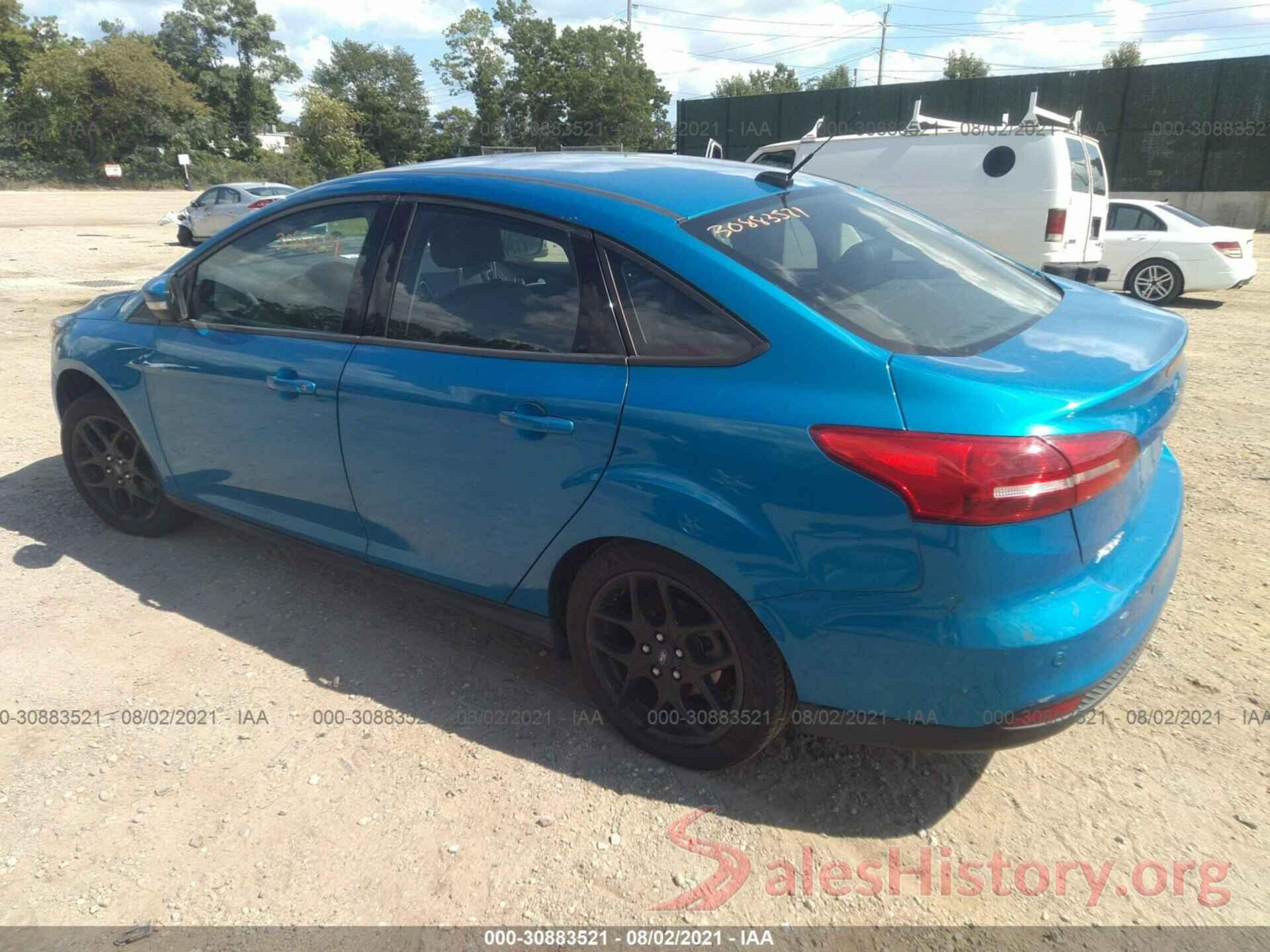 1FADP3F21GL384845 2016 FORD FOCUS