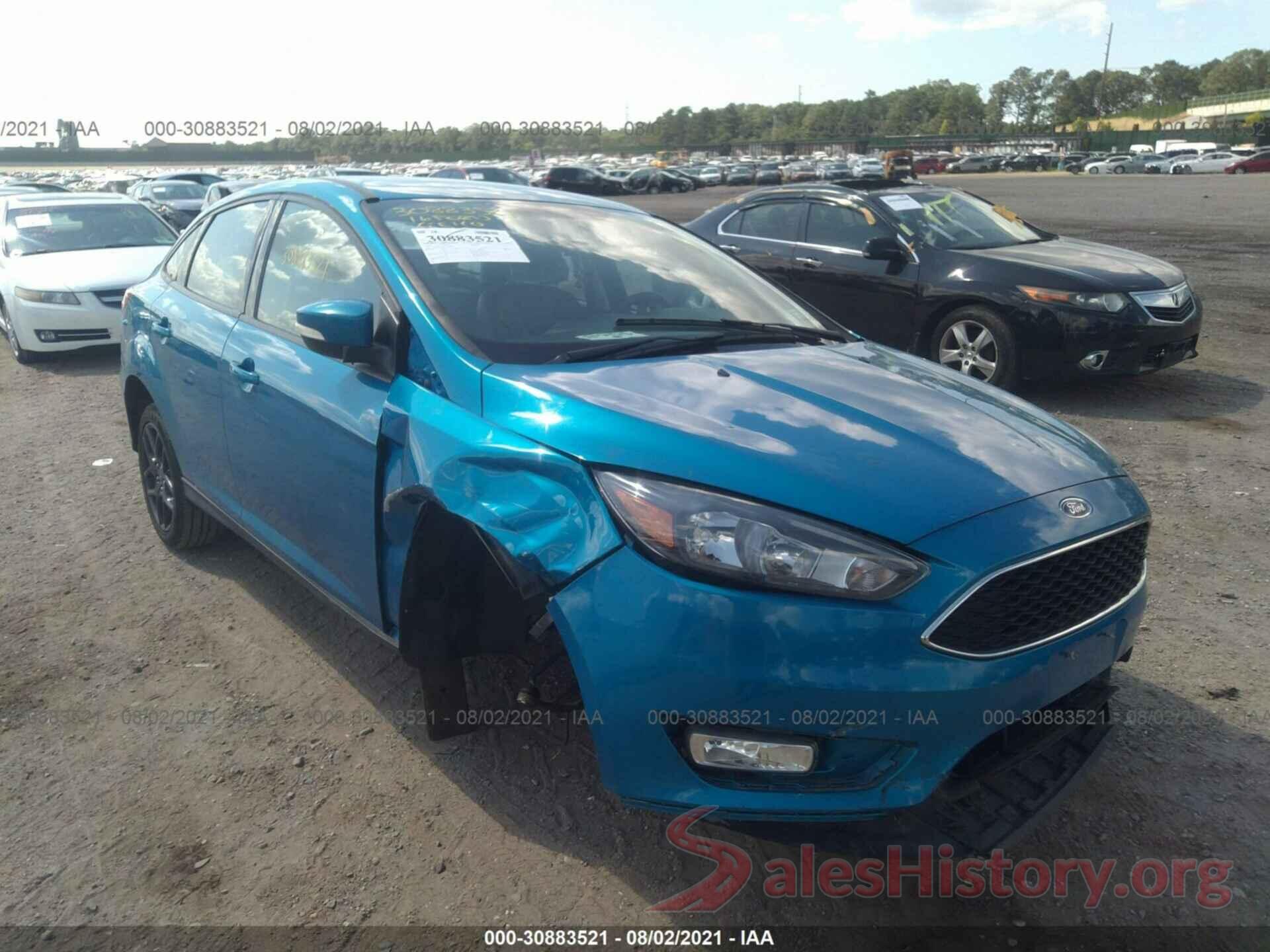 1FADP3F21GL384845 2016 FORD FOCUS